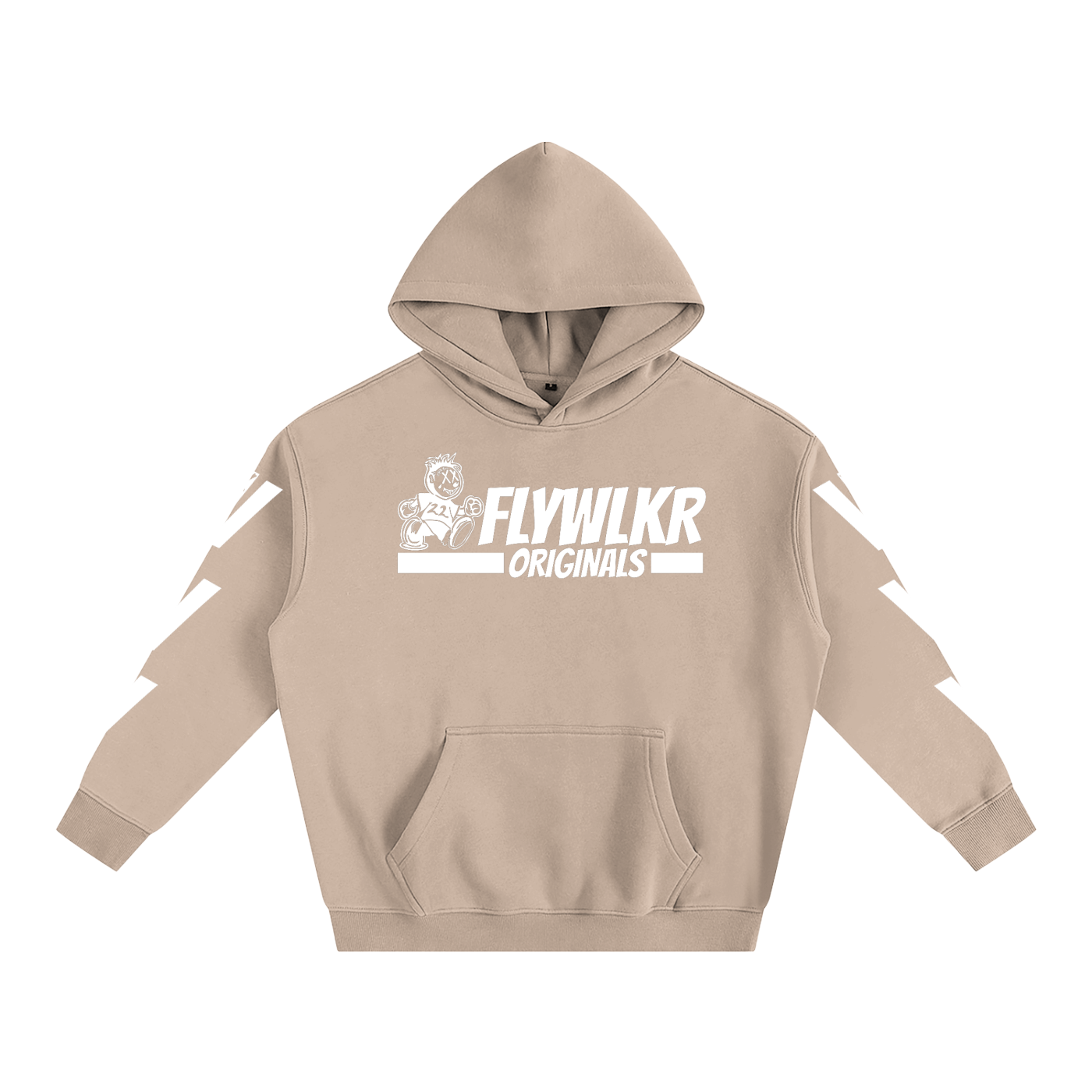 FLYWLKR "ORIGINALS" Oversize Fleeced Hoodie