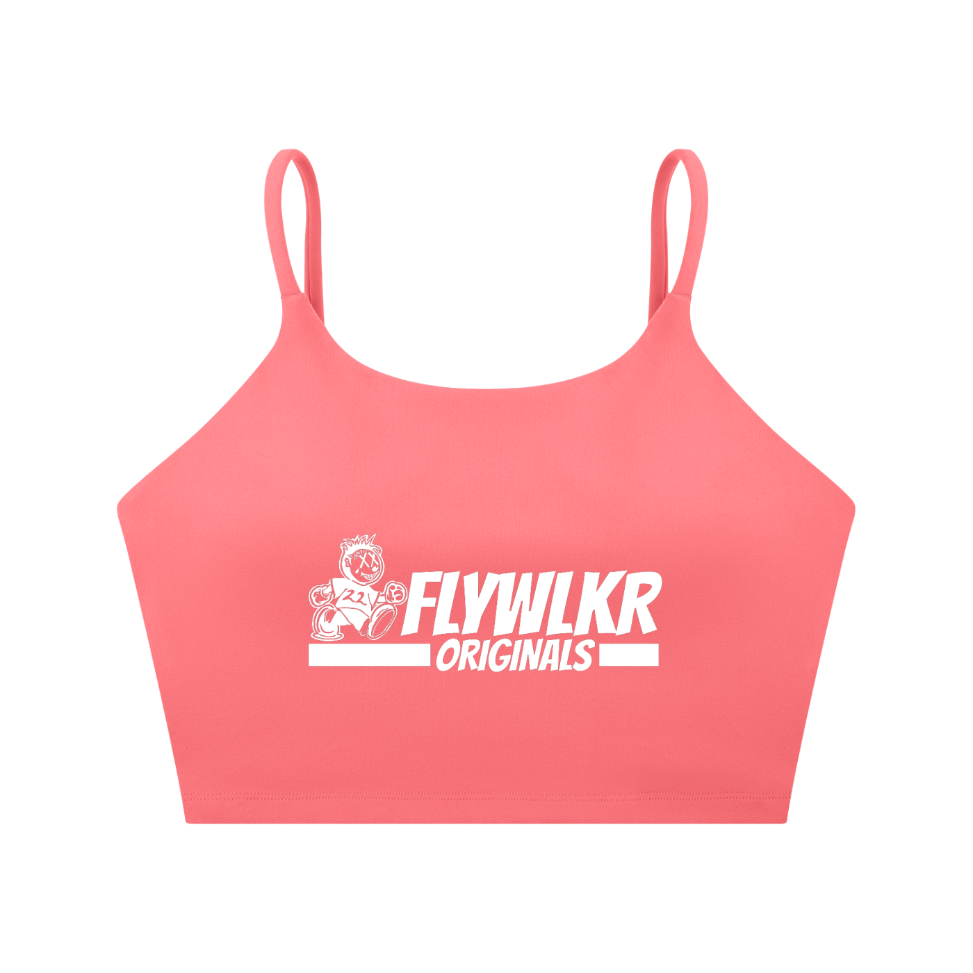 FLYWLKR "ORIGINALS" Spaghetti Strap Yoga Sports Bra