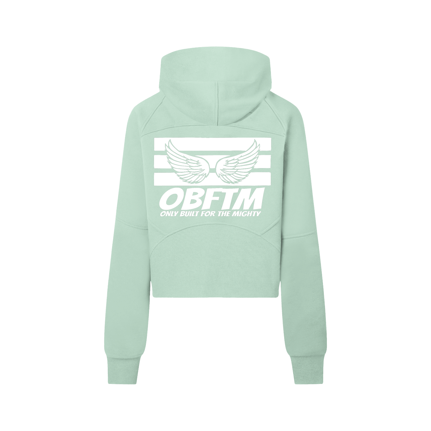 FLYWLKR "ORIGINALS" Cropped Half-Zip Hoodie