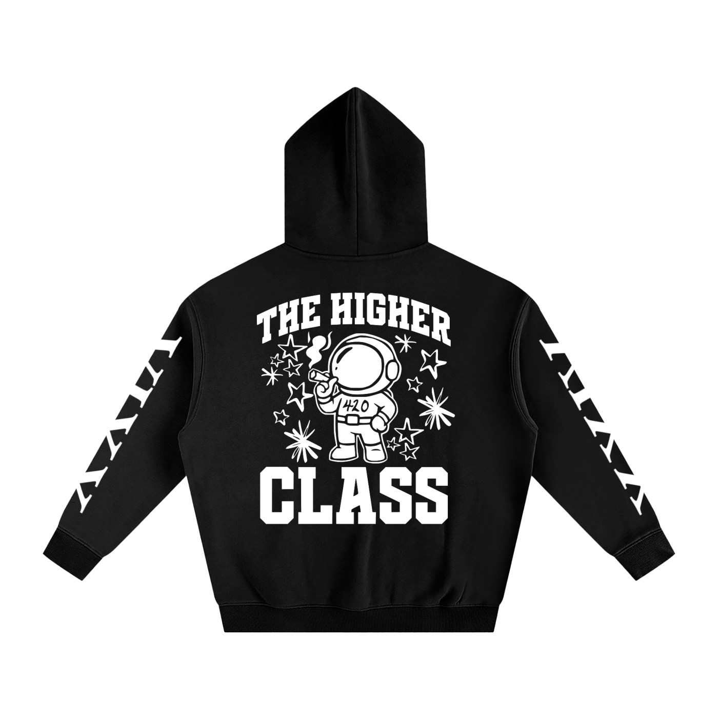 FLYWLKR "THE HIGH CLASS" Oversize Fleeced Hoodie