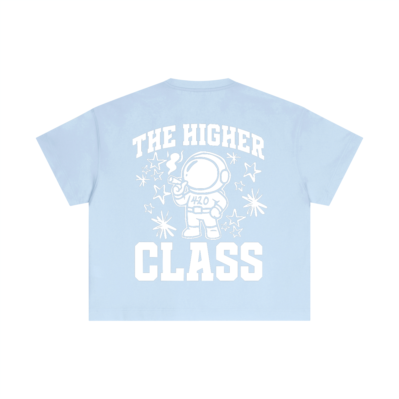 FLYWLKR "THE HIGH CLASS" Essential Cotton Boxy T-Shirt
