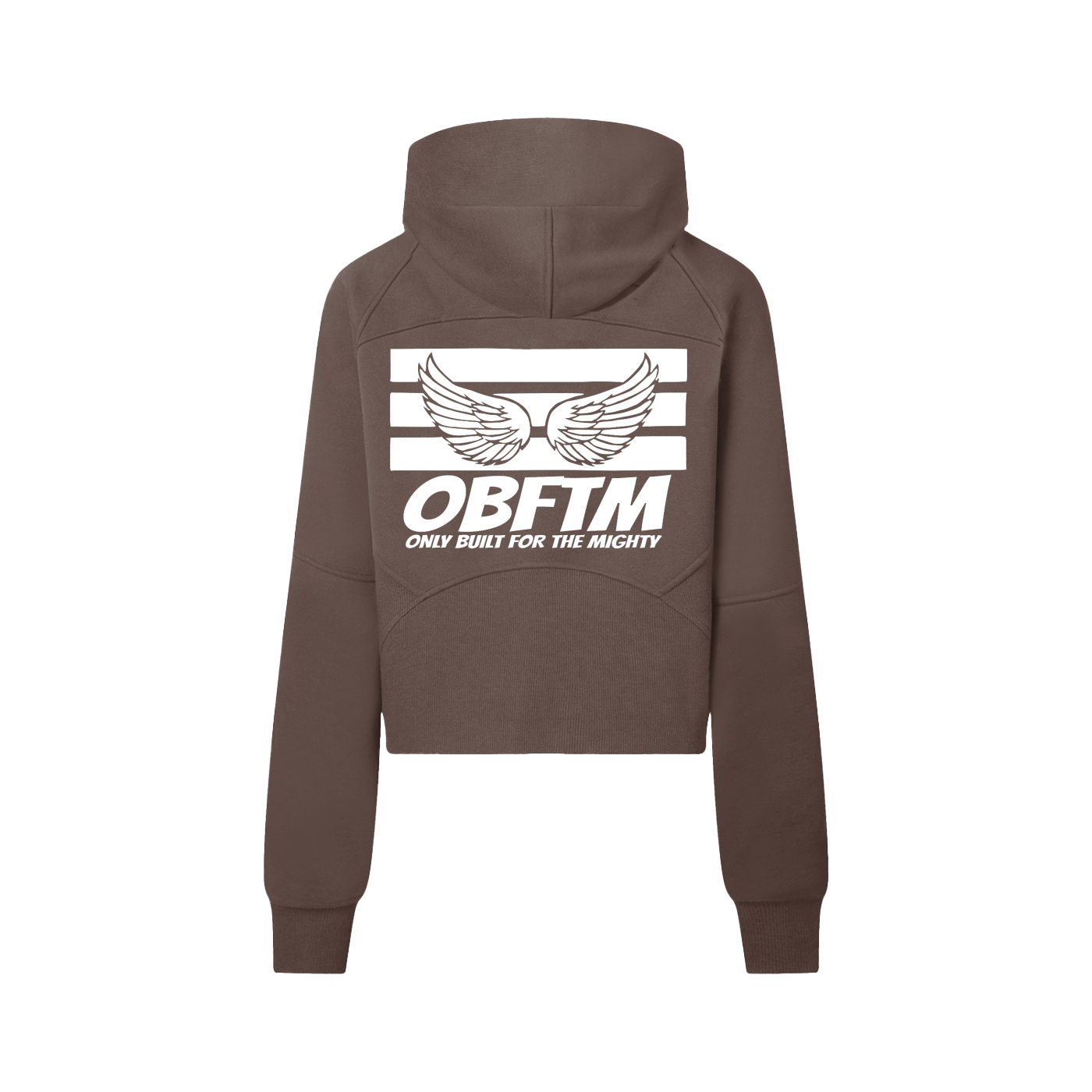 FLYWLKR "ORIGINALS" Cropped Half-Zip Hoodie