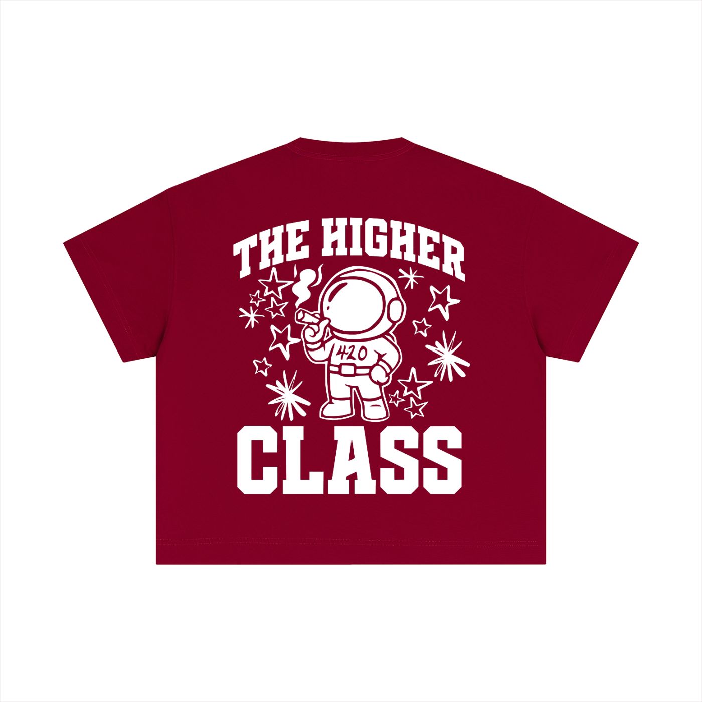 FLYWLKR "THE HIGH CLASS" Essential Cotton Boxy T-Shirt