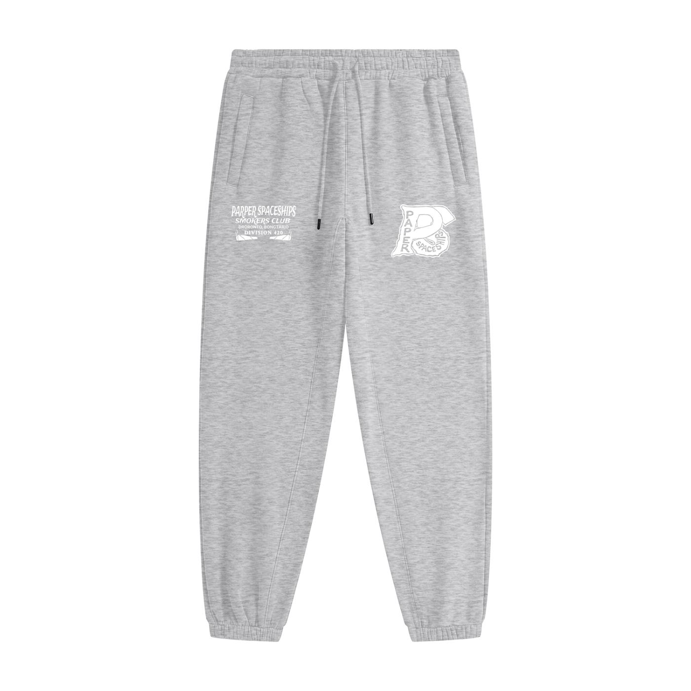 FLYWLKR "PAPER SPACESHIPS SMOKERS CLUB " Unisex Heavyweight Fleece Joggers