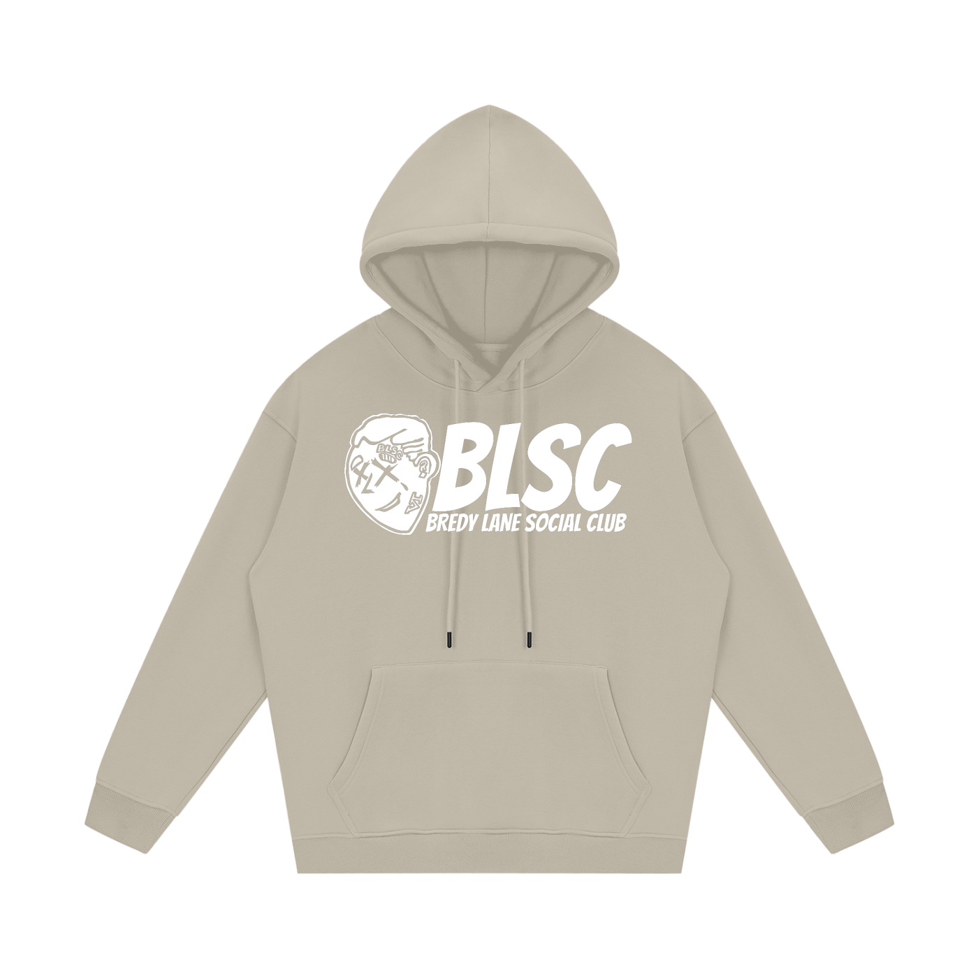 FLYWLKR "BREDY LANE SOCIAL CLUB" Streetwear Unisex Fleece Hoodie