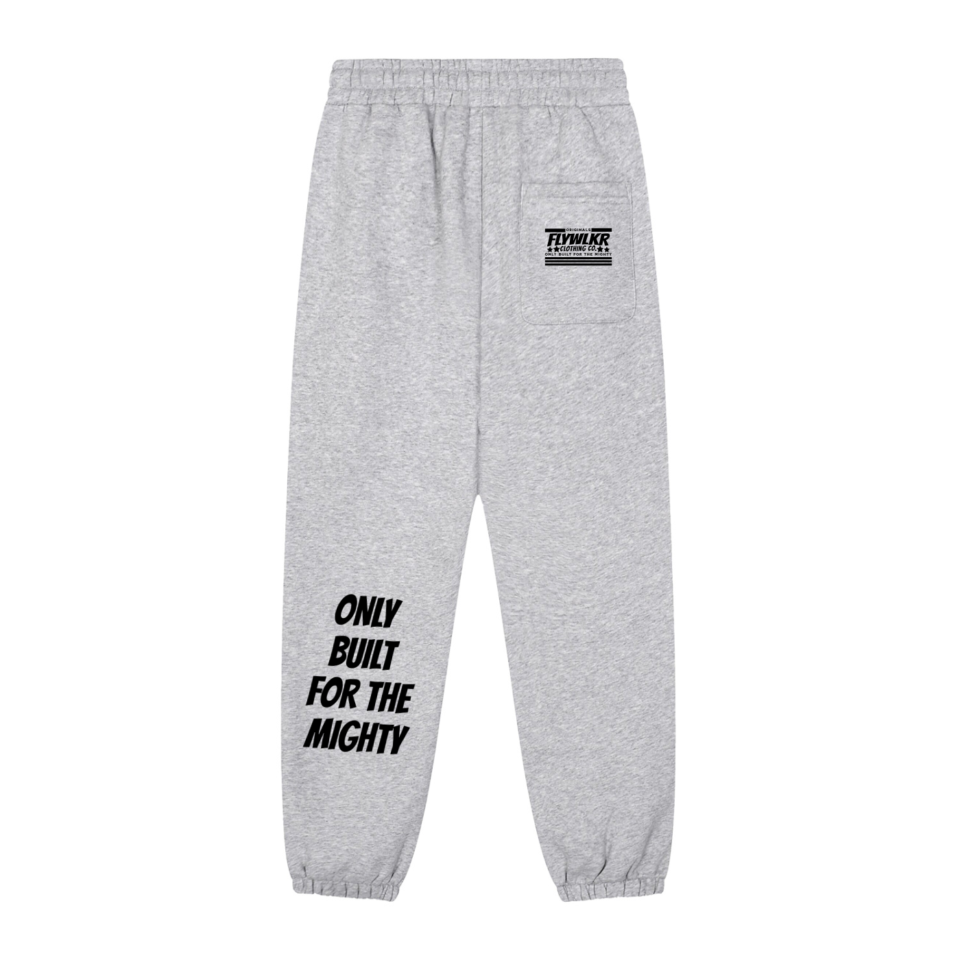 FLYWLKR "ORIGINALS" Sun Fade Contrast Tape Fleece Jogged Sweatpants