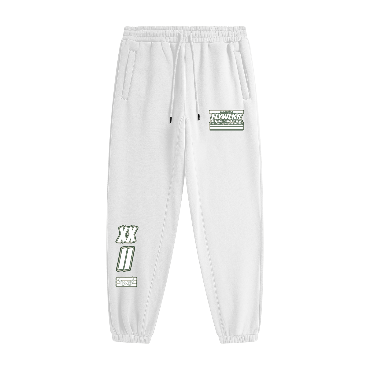 FLYWLKR ORIGINALS "OLIMOSSCREM" Unisex Heavyweight Fleece Joggers