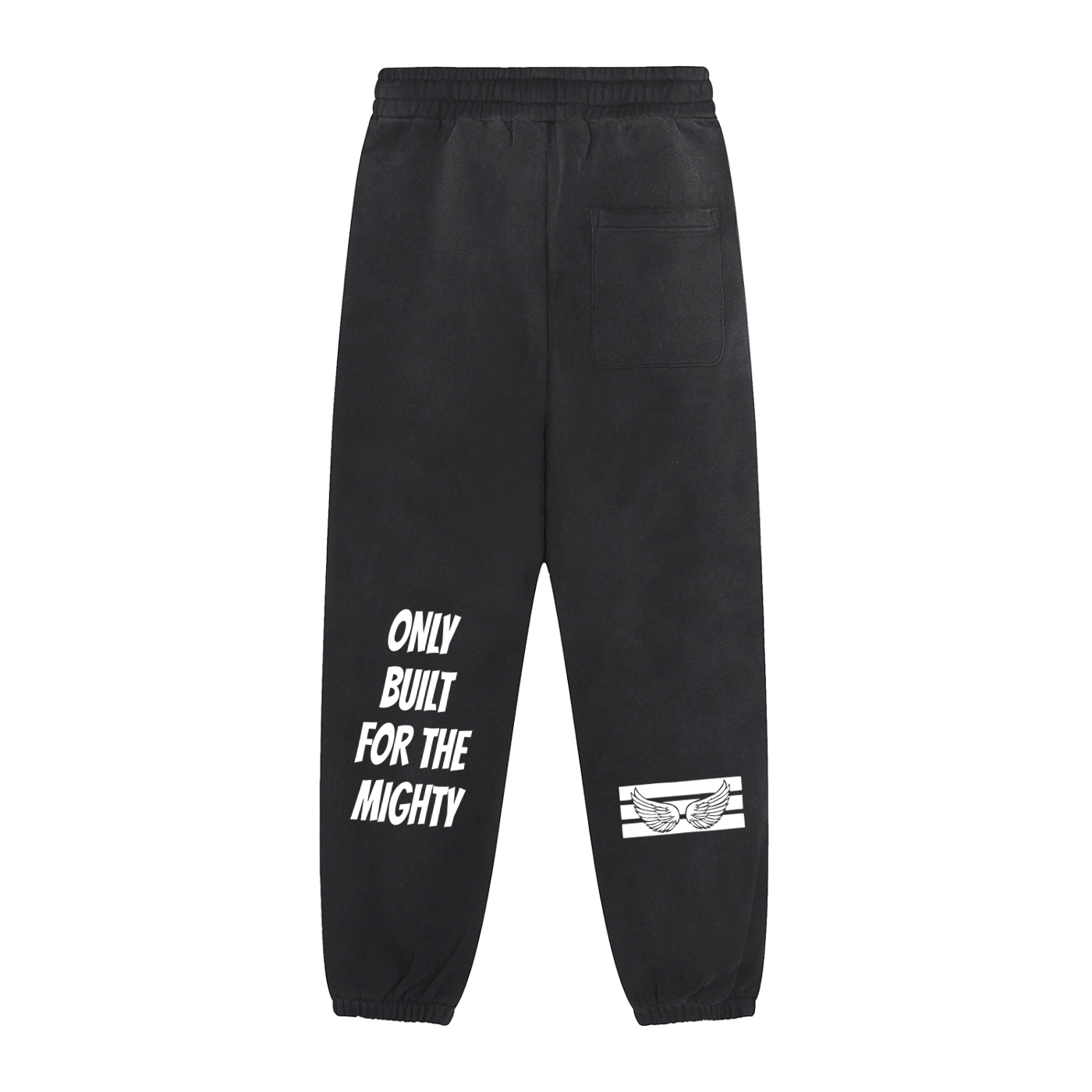 FLYWLKR "ORIGINALS" Sun Fade Contrast Tape Fleece Jogged Sweatpants
