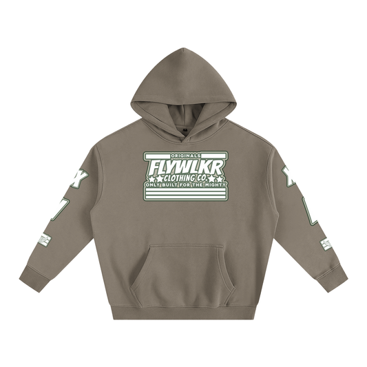 FLYWLKR ORIGINALS "OLIMOSSCREM" Oversize Fleeced Hoodie
