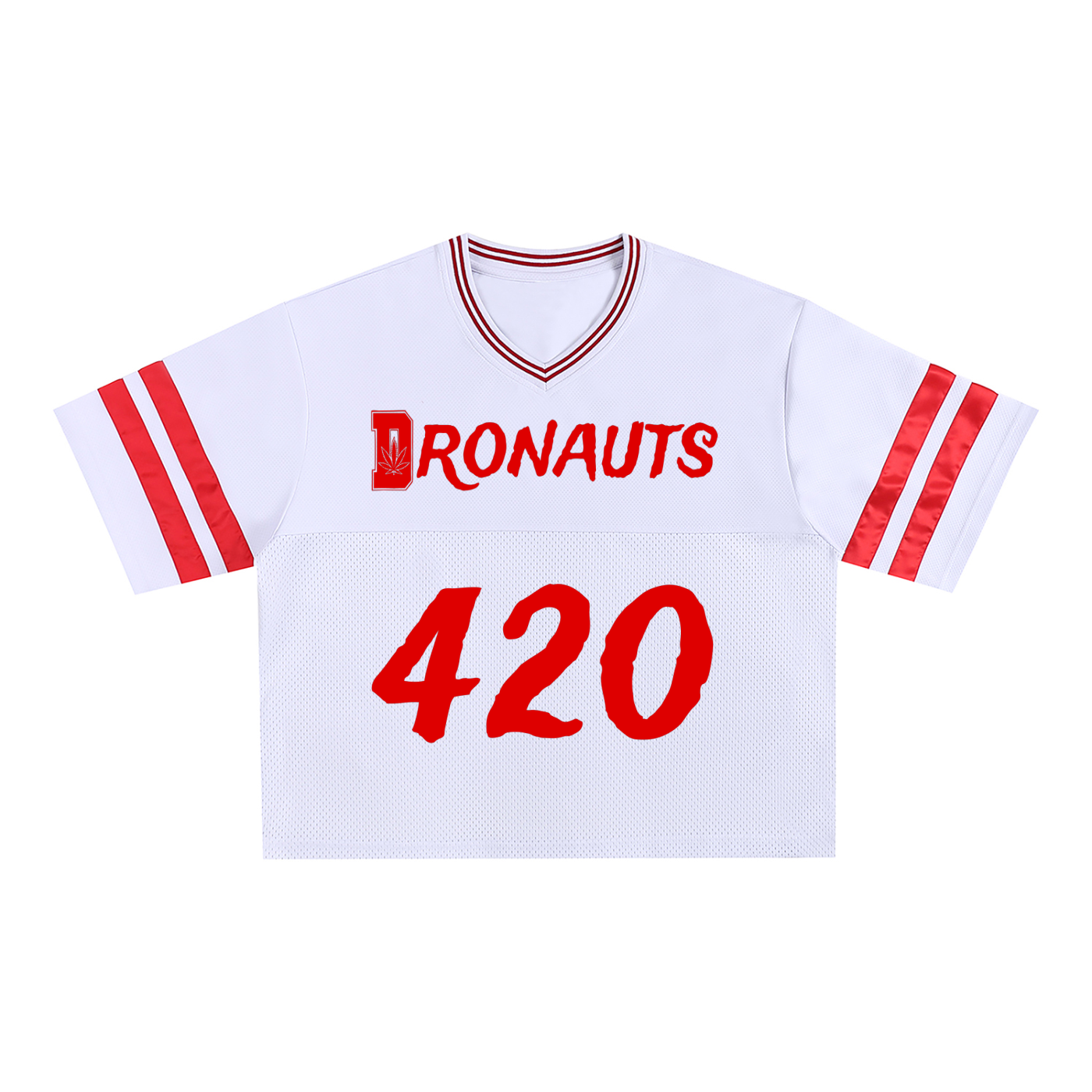 FLYWLKR "PAPER SPACESHIPS SMOKERS CLUB" Taped Mesh Boxy T-Shirt