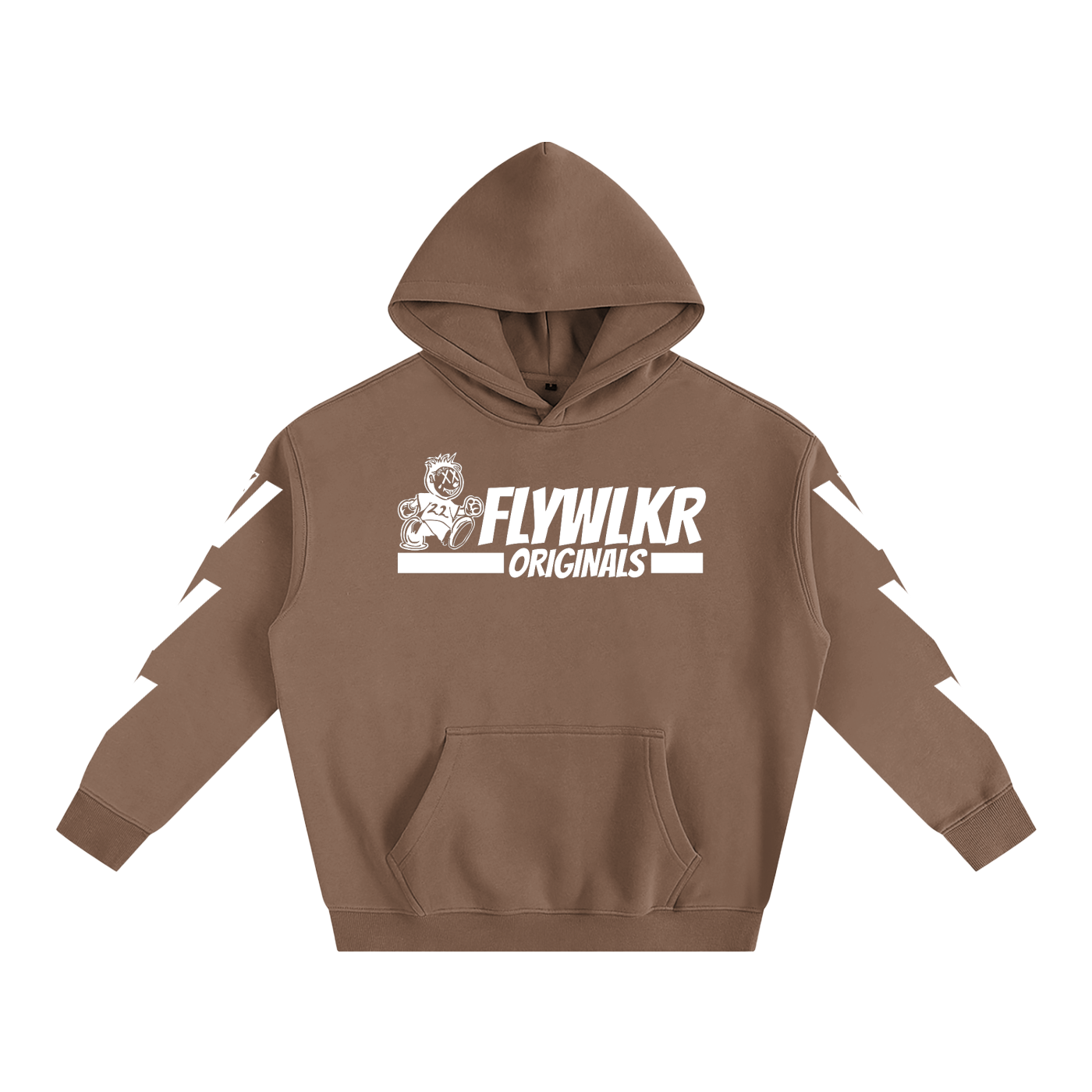 FLYWLKR "ORIGINALS" Oversize Fleeced Hoodie