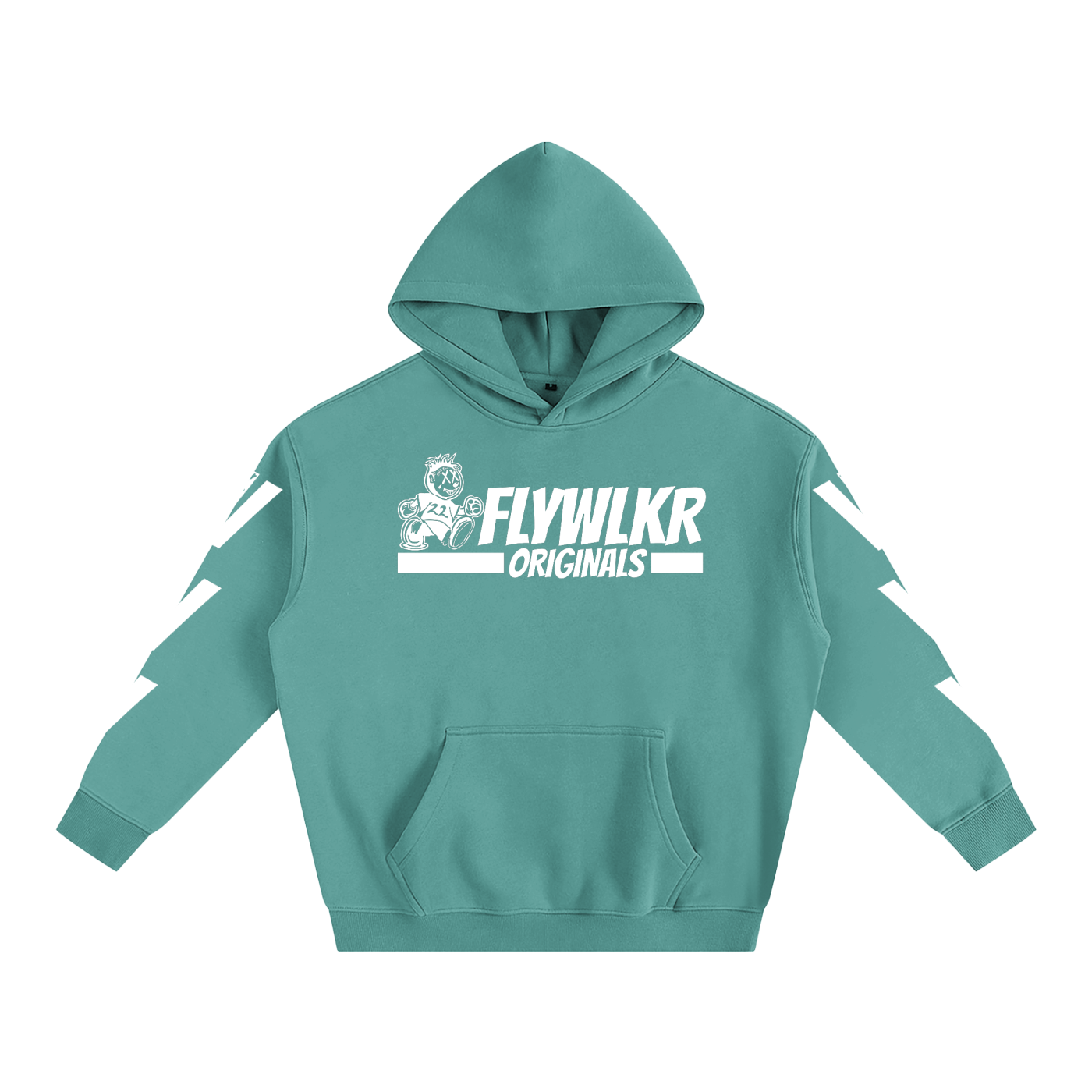 FLYWLKR "ORIGINALS" Oversize Fleeced Hoodie