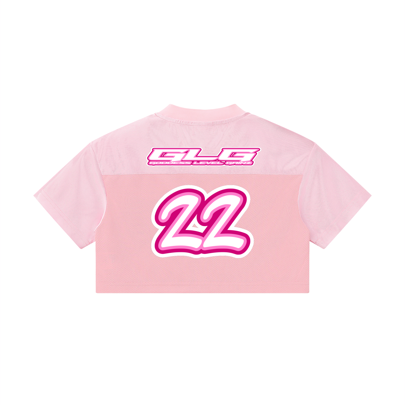 FLYWLKR "ATHLETICS" Women’s Cropped Paneled V-Neck Jersey