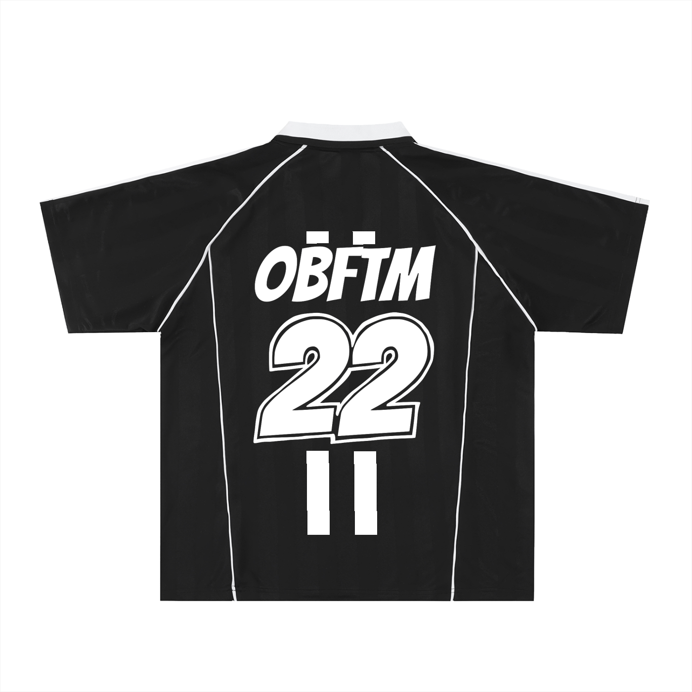 FLYWLKR "ORIGINALS" Shadow Stripe Collared Soccer Jersey