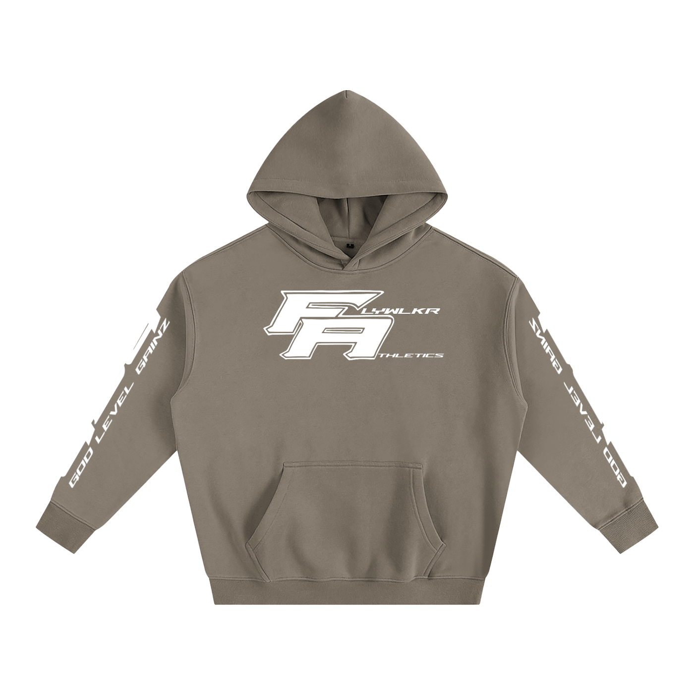 FLYWLKR ATHLETICS Oversize Fleeced Hoodie