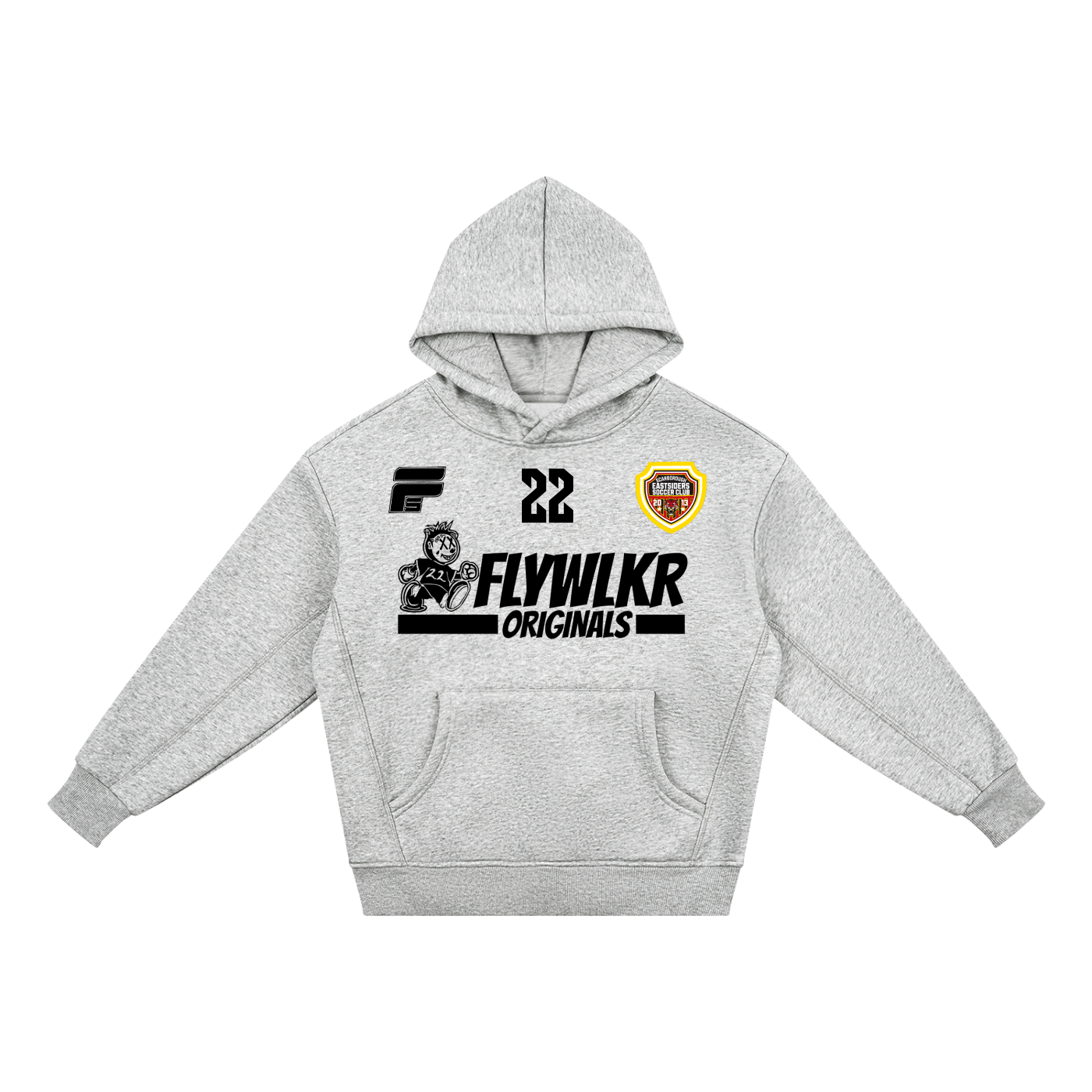 FLYWLKR X EASTSIDERS SC Essential Kids' Fleece Hoodie