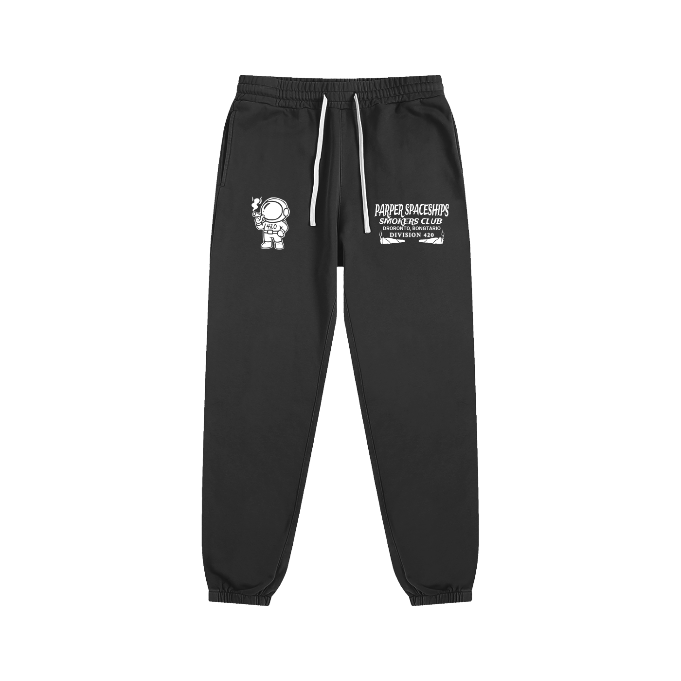 FLYWLKR "PAPER SPACESHIPS SMOKERS CLUB" Essential Sweatpants