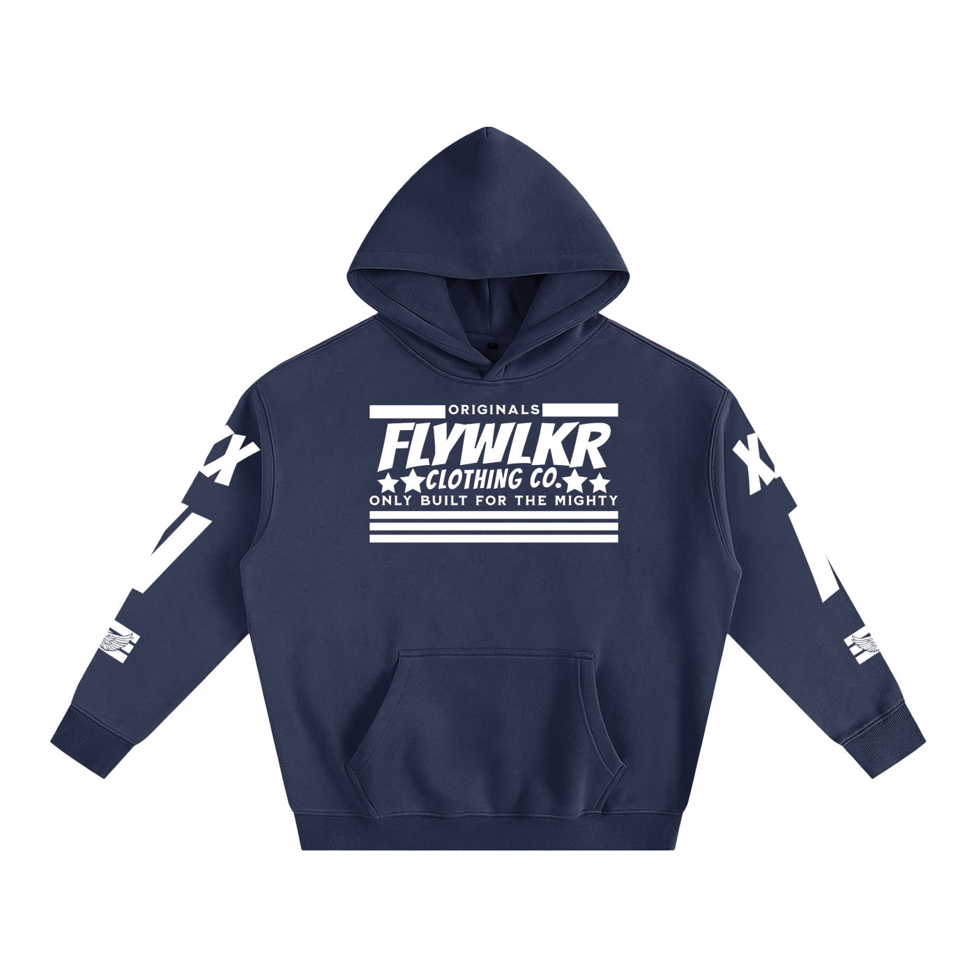 FLYWLKR "ORIGINALS" Oversize Fleeced Hoodie