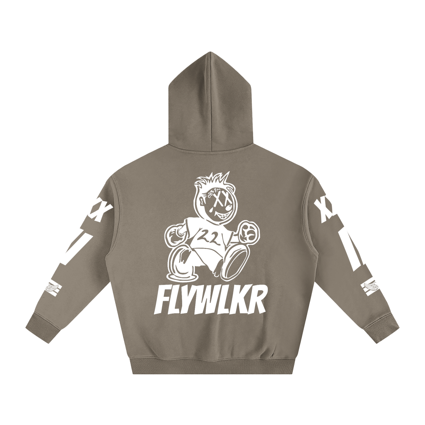 FLYWLKR "ORIGINALS" Oversize Fleeced Hoodie