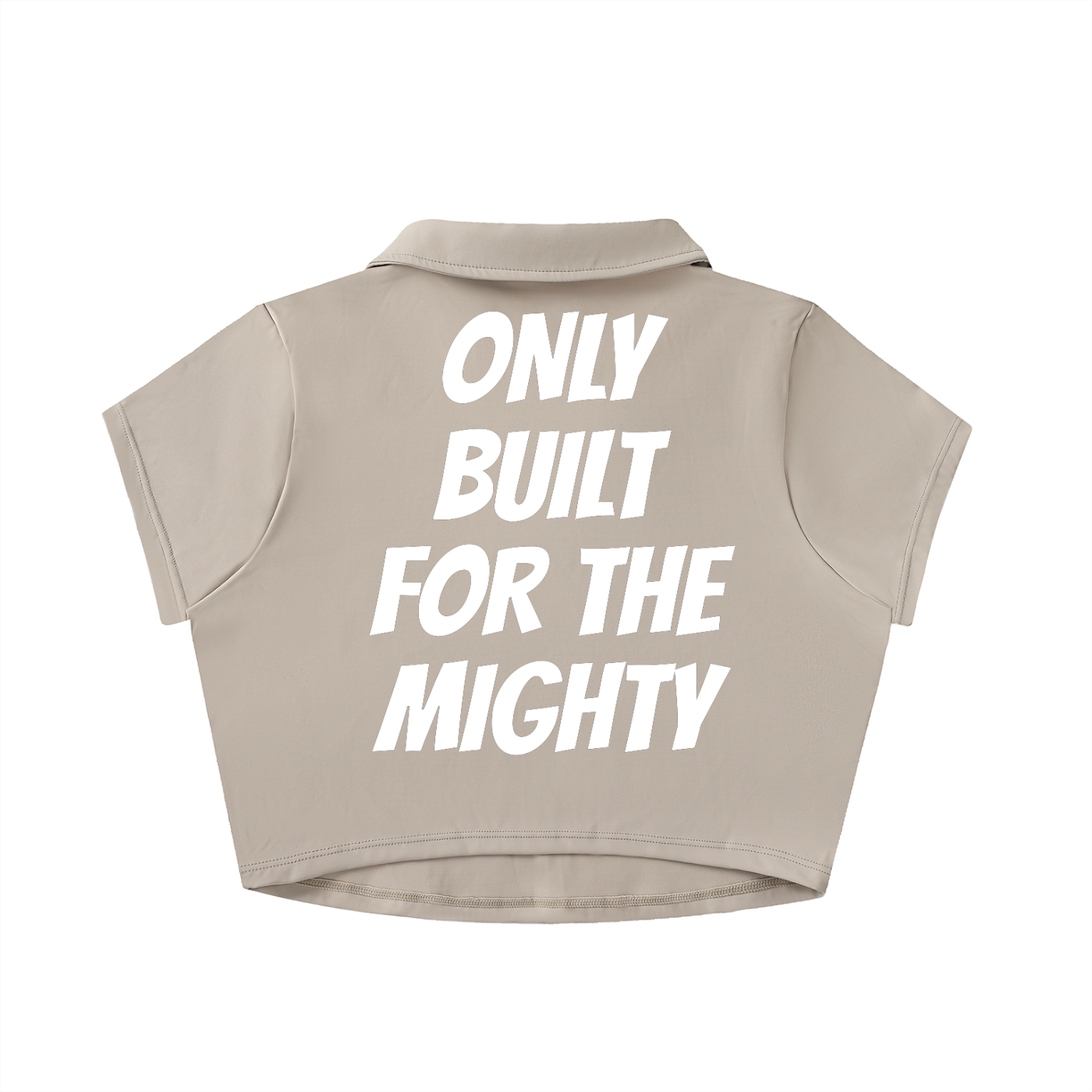 FLYWLKR "ORIGINALS" V-Neck Lapel Crop Top