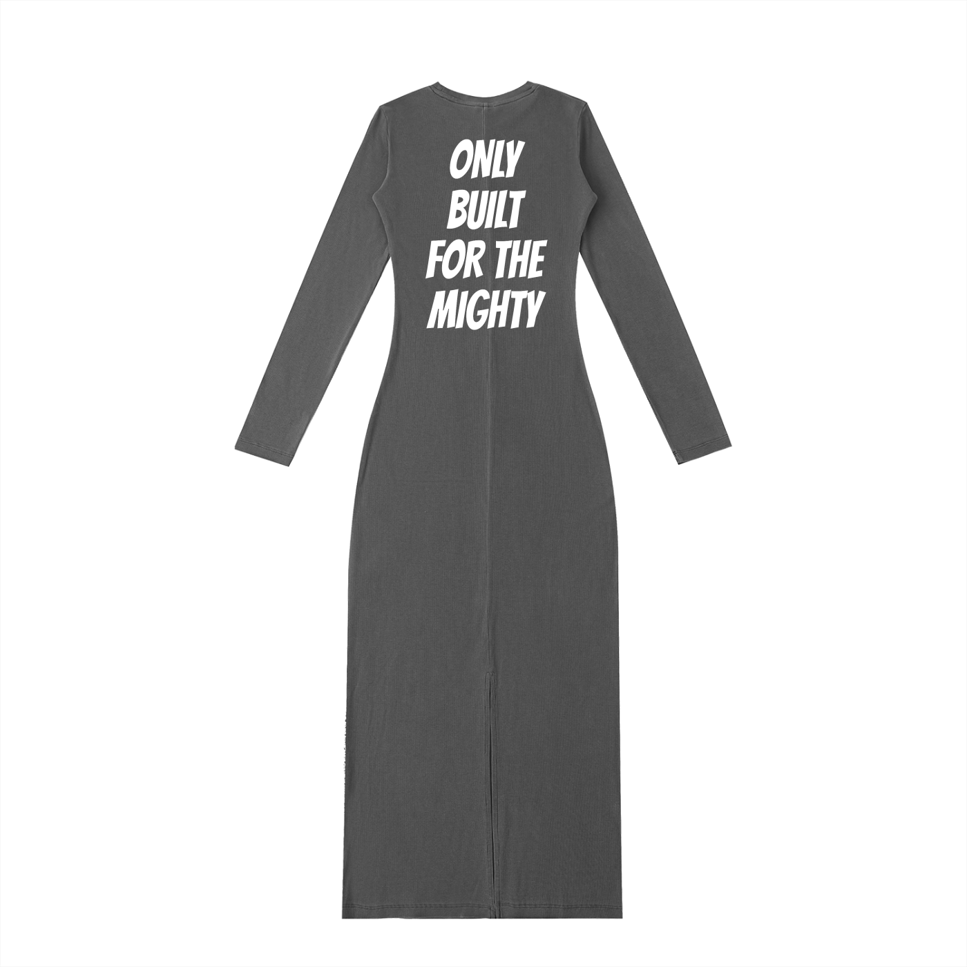 FLYWLKR "ORIGINALS" Dyed Washed Slit Maxi Dress