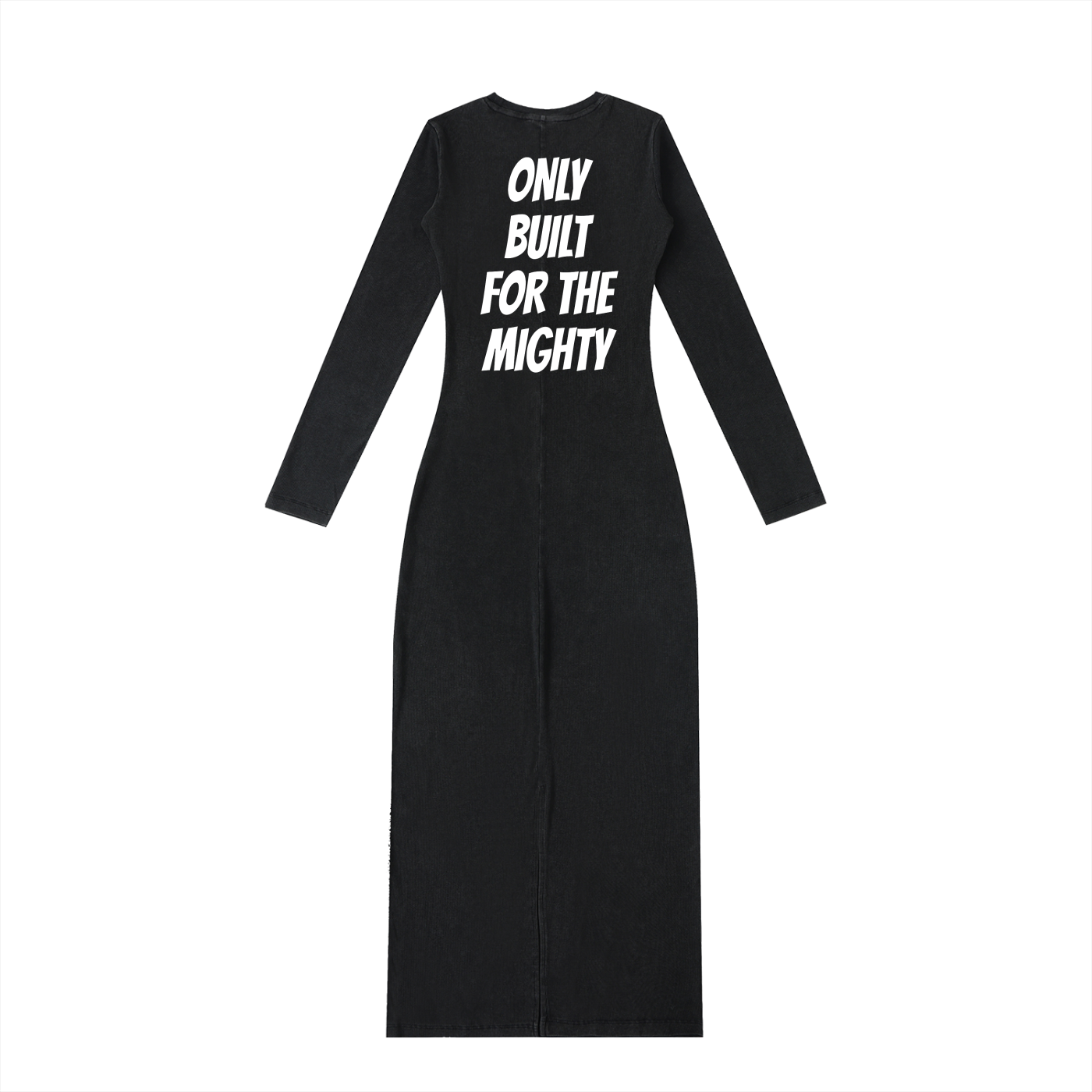 FLYWLKR "ORIGINALS" Dyed Washed Slit Maxi Dress