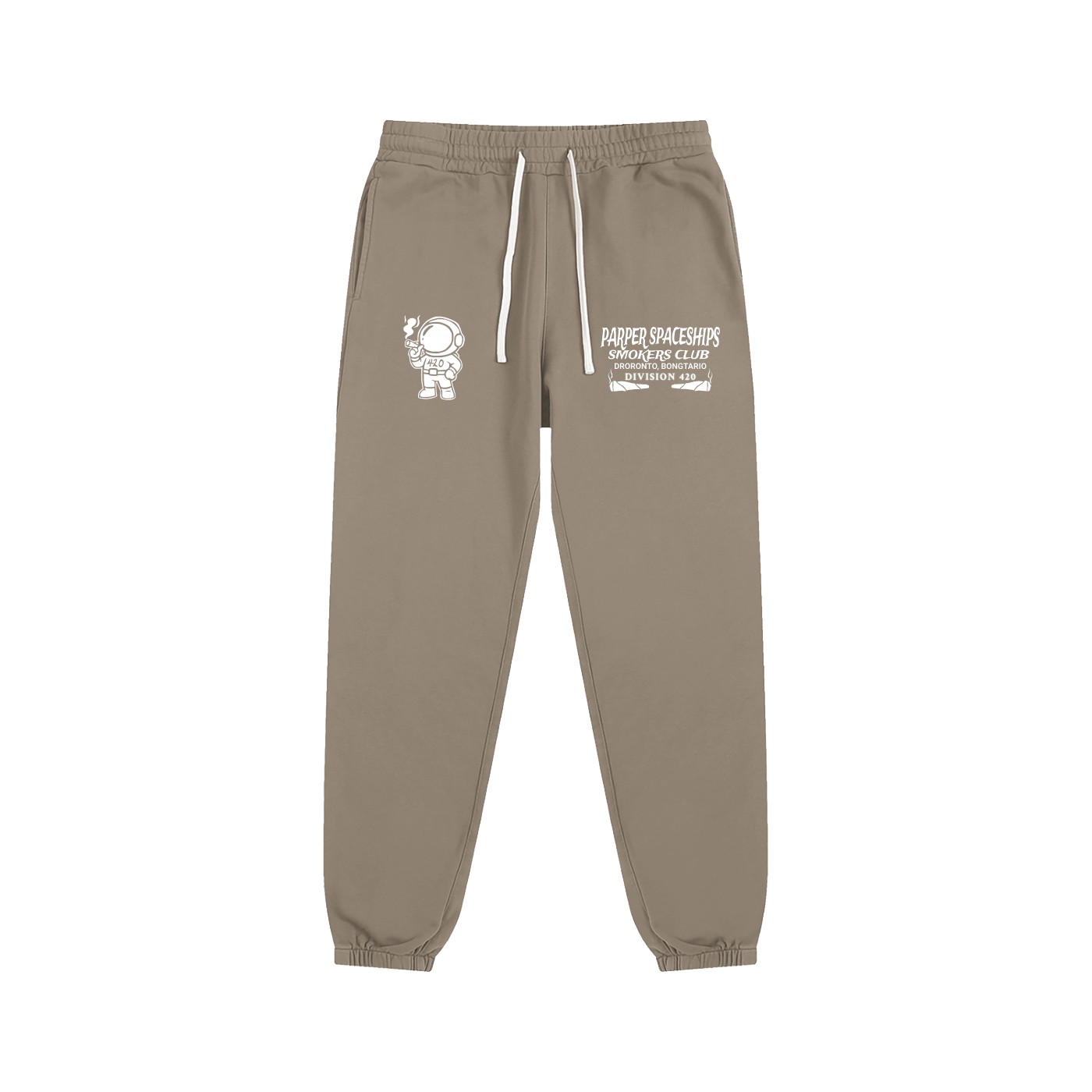 FLYWLKR "PAPER SPACESHIPS SMOKERS CLUB" Essential Sweatpants