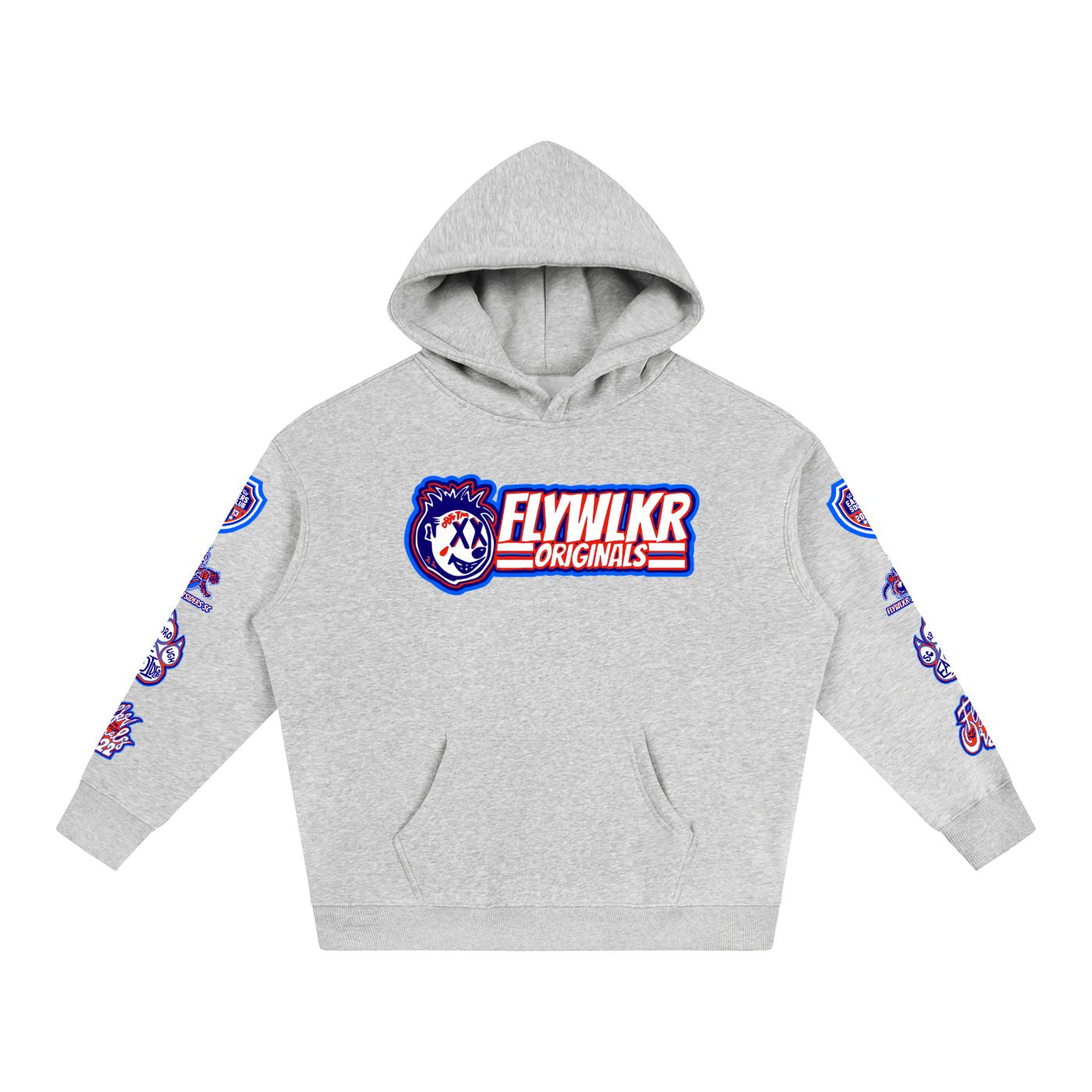 FLYWLKR X SCARBOROUGH EASTSIDERS Oversize Fleeced Hoodie