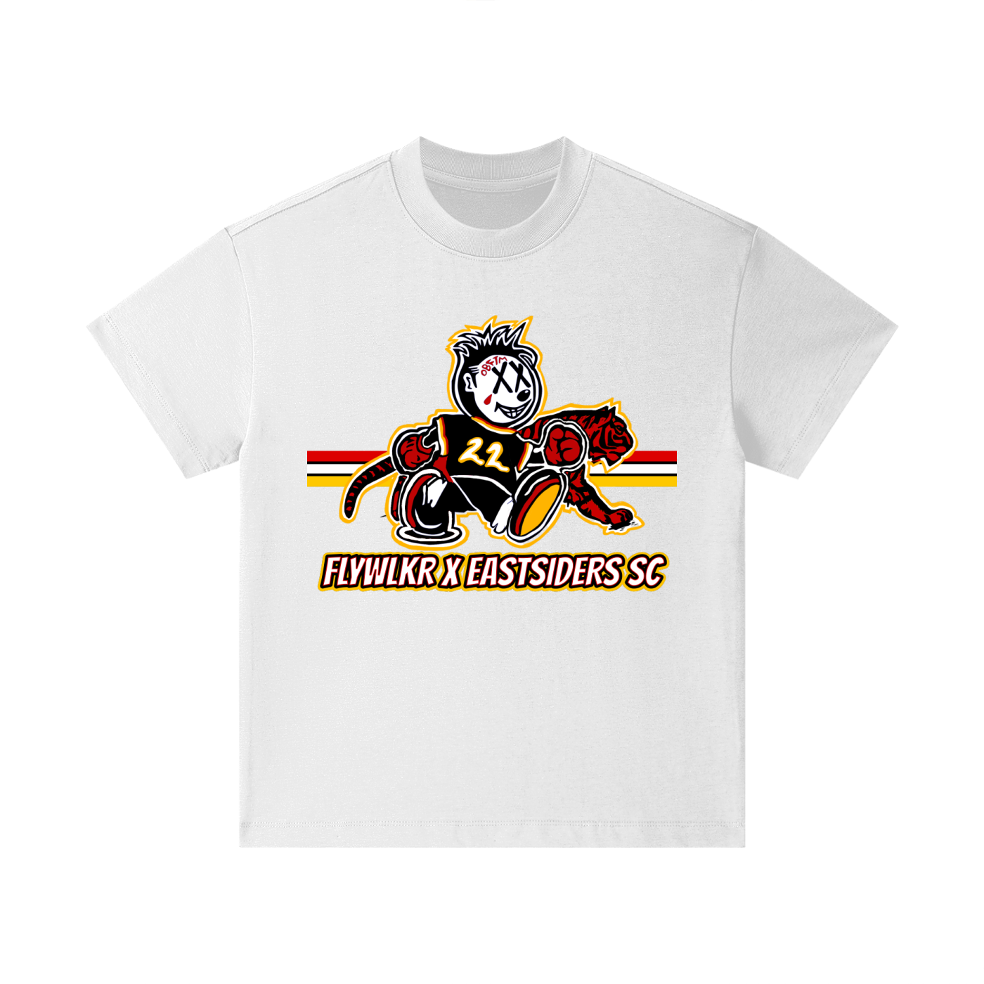 FLYWLKR X EASTSIDERS SC Pure Cotton Essential Kids T-Shirt