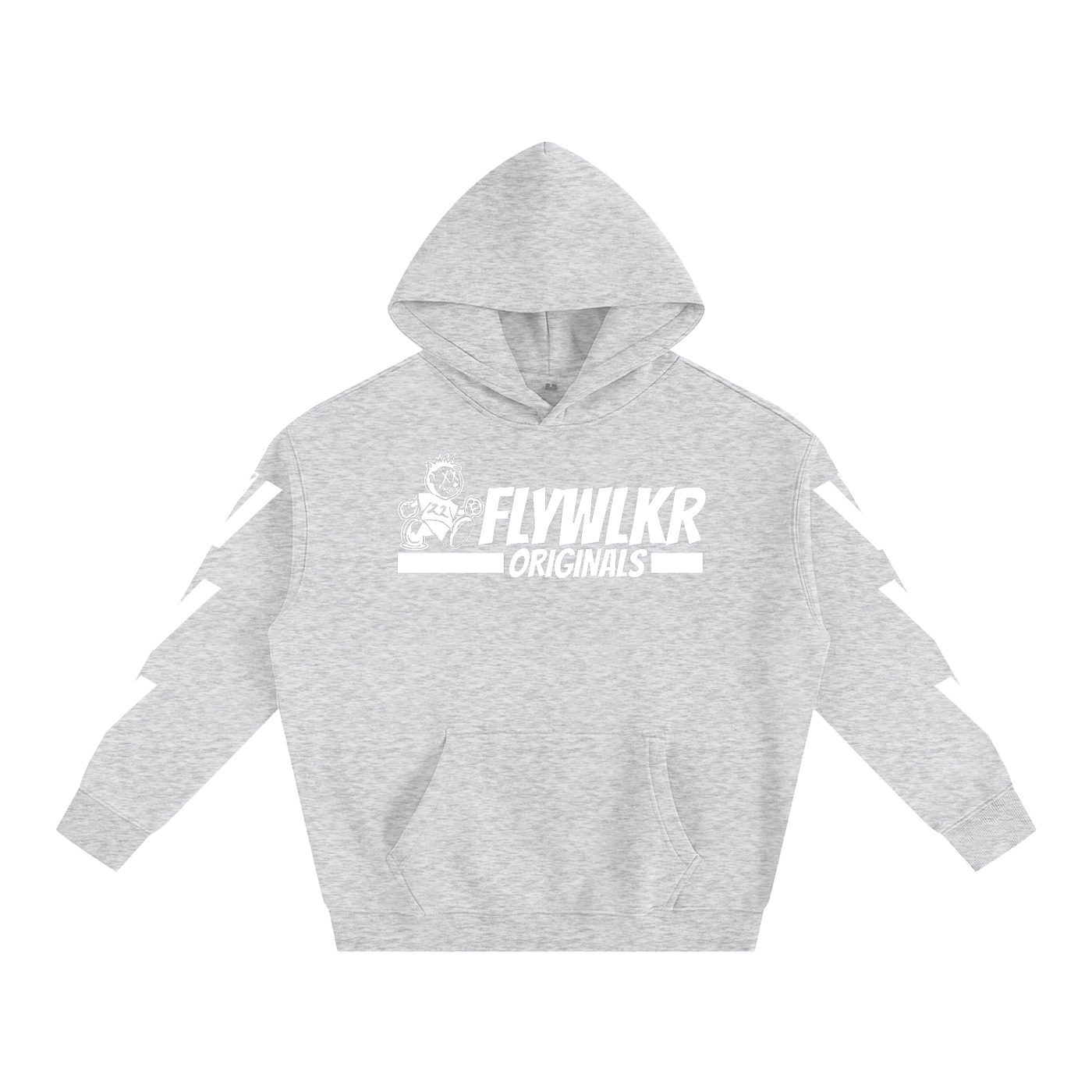 FLYWLKR "ORIGINALS" Oversize Fleeced Hoodie
