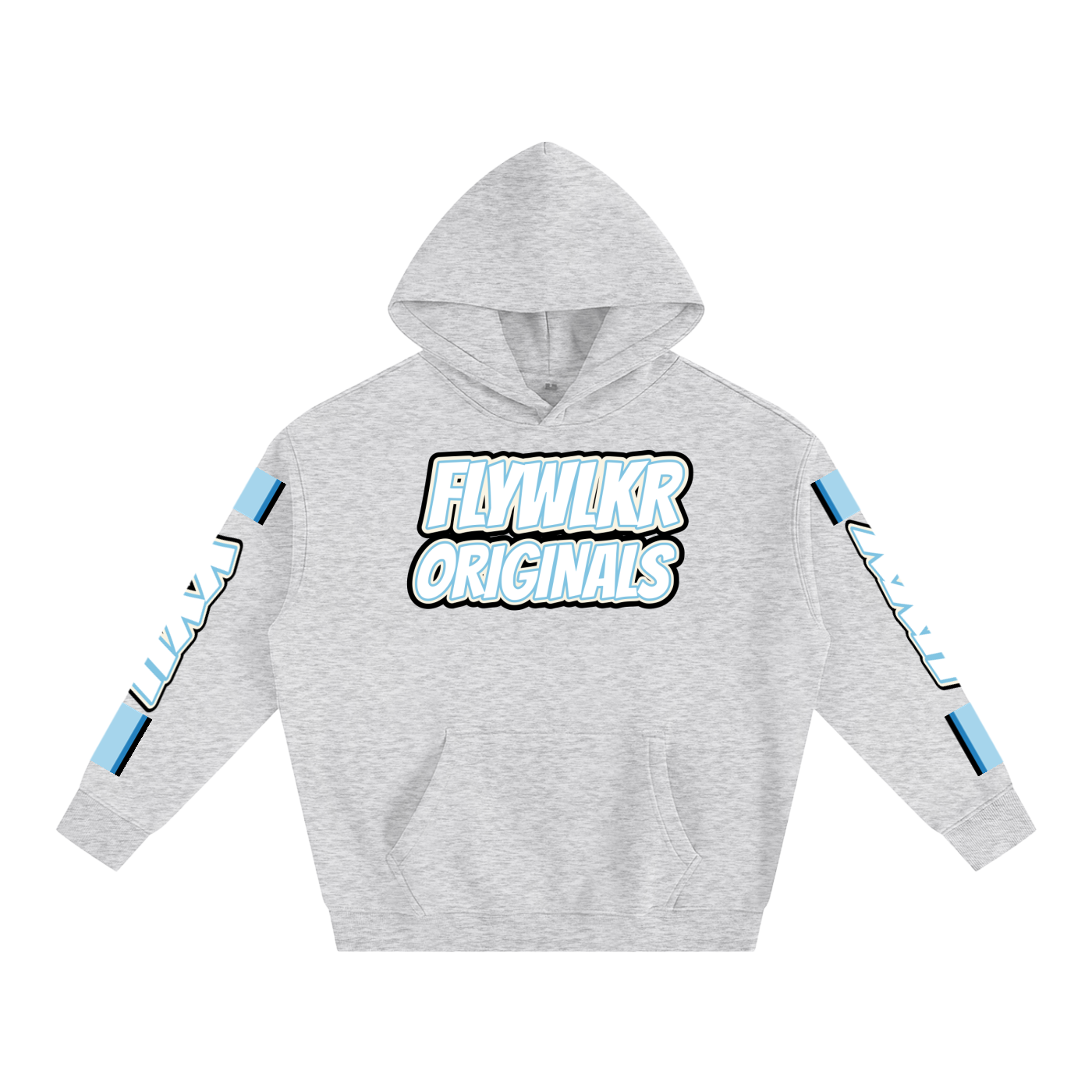 FLYWLKR ORIGINALS "BOSHIDRU" Oversize Fleeced Hoodie