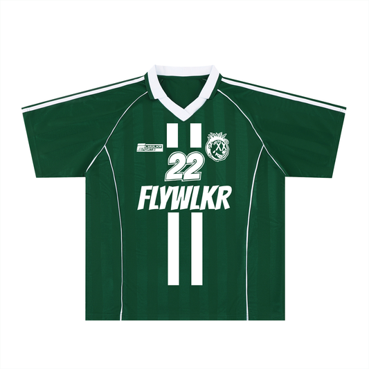FLYWLKR "ORIGINALS" Shadow Stripe Collared Soccer Jersey