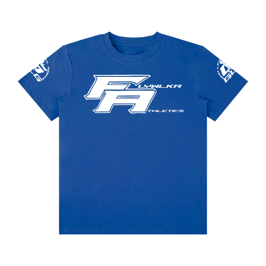 FLYWLKR ATHLETICS Unisex Classic Crew Neck Cotton T-Shirt