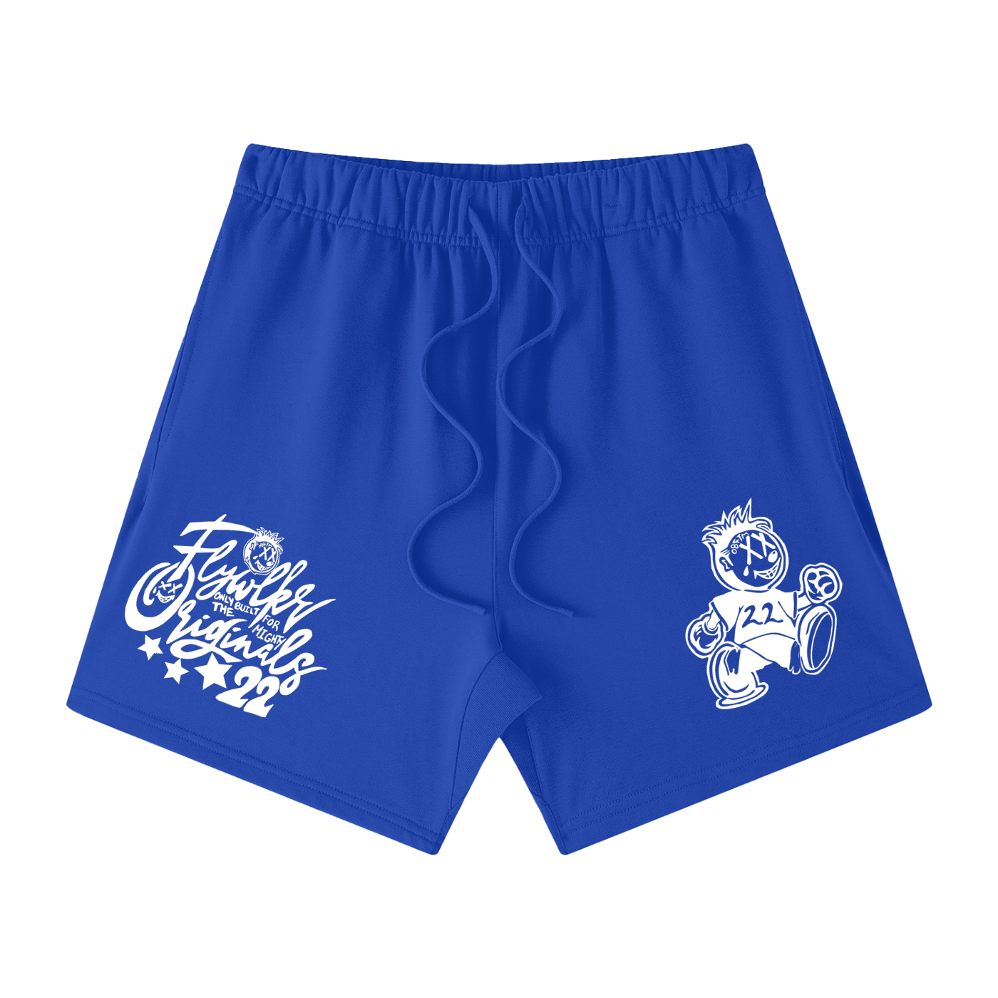 FLYWLKR "ORIGINALS" Unisex Earth Tone Loose Fit Cotton Shorts