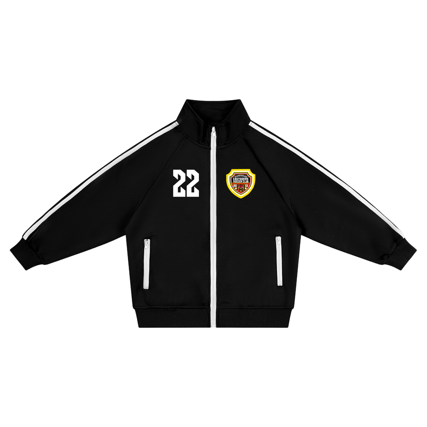 FLYWLKR X EASTSIDERS SC Kids’ Contrast Tape Coach Jacket