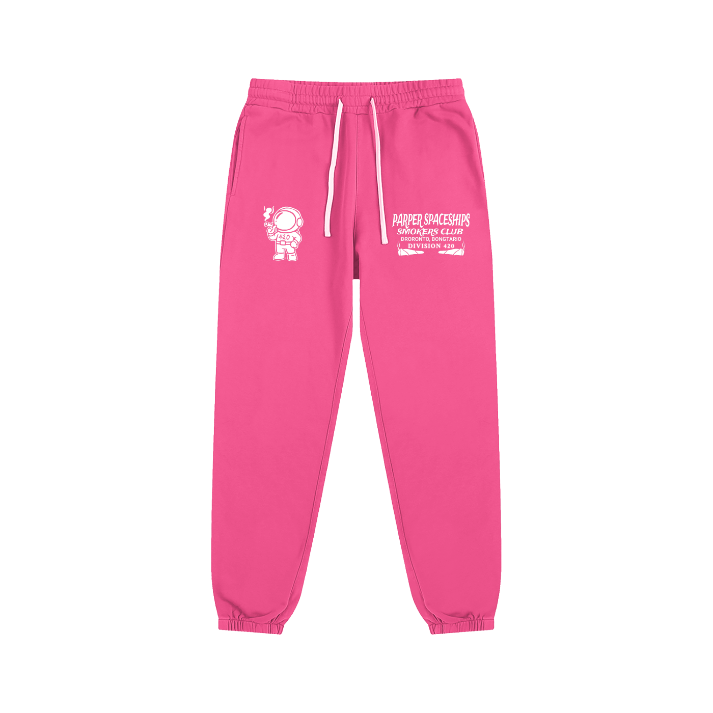 FLYWLKR "PAPER SPACESHIPS SMOKERS CLUB" Essential Sweatpants