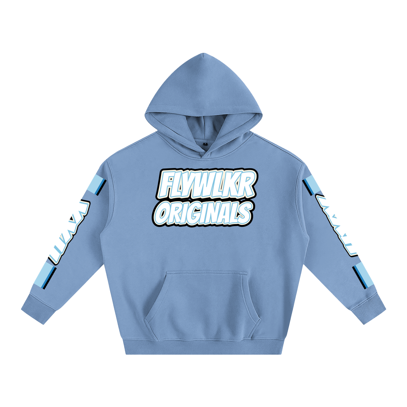FLYWLKR ORIGINALS "BOSHIDRU" Oversize Fleeced Hoodie