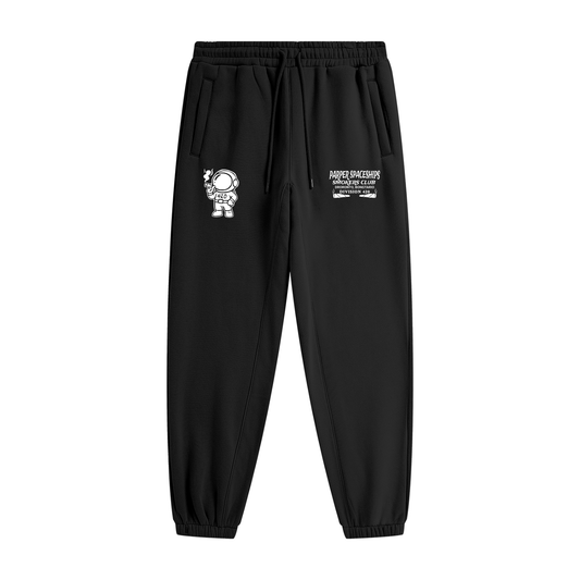 FLYWLKR "PAPER SPACESHIPS SMOKERS CLUB" Unisex Heavyweight Fleece Joggers