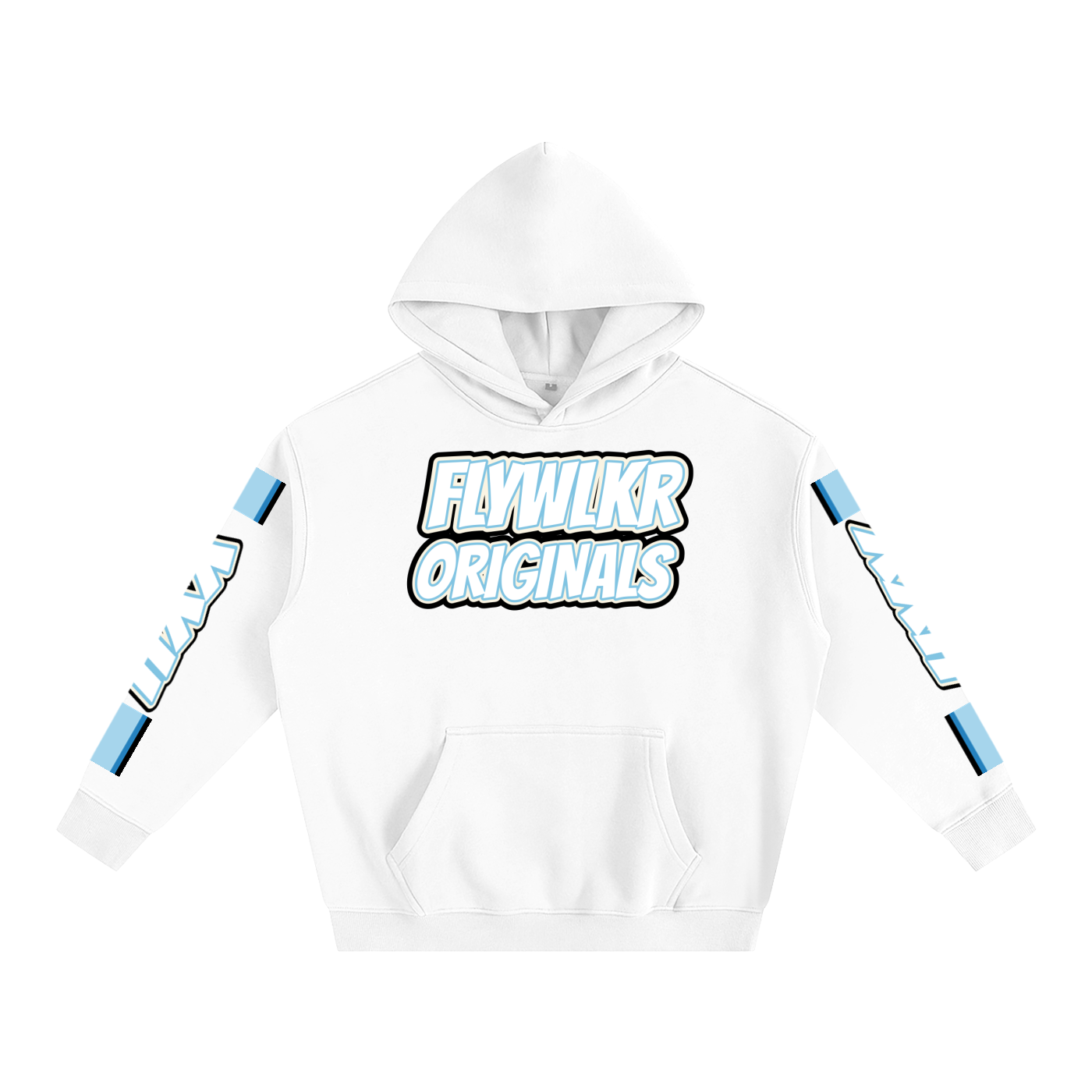FLYWLKR ORIGINALS "BOSHIDRU" Oversize Fleeced Hoodie