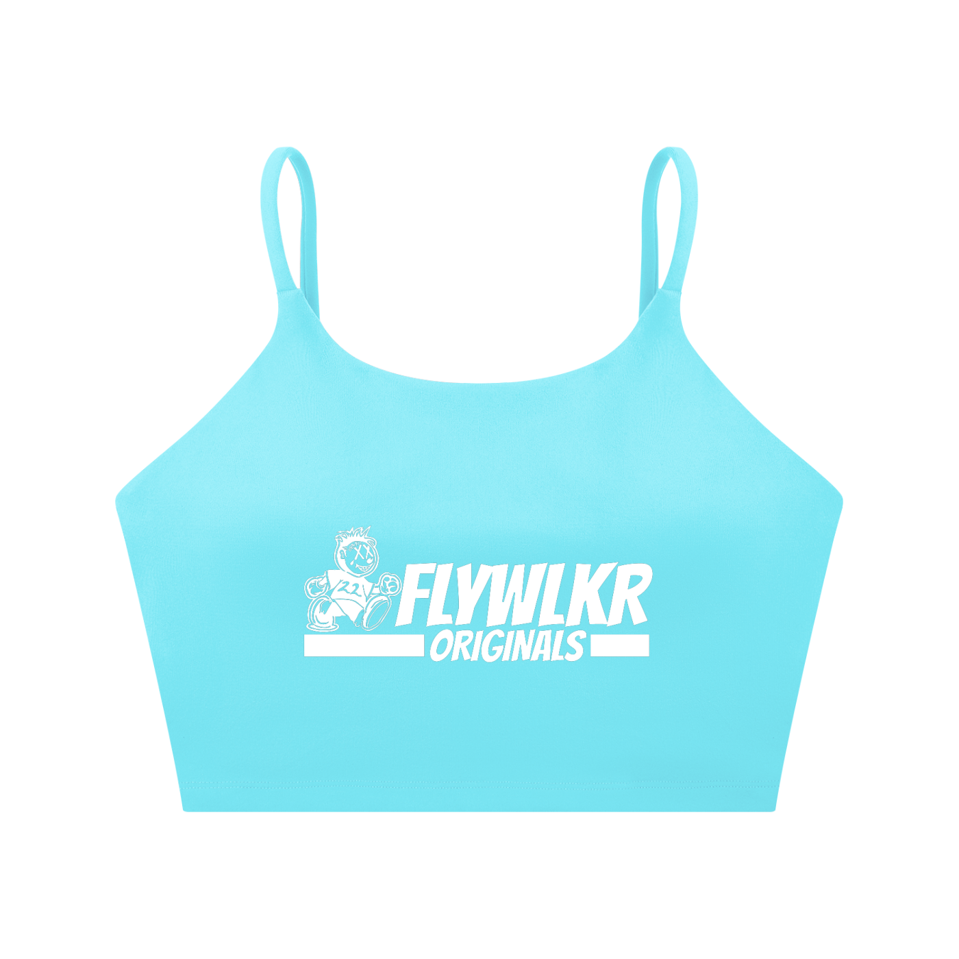 FLYWLKR "ORIGINALS" Spaghetti Strap Yoga Sports Bra