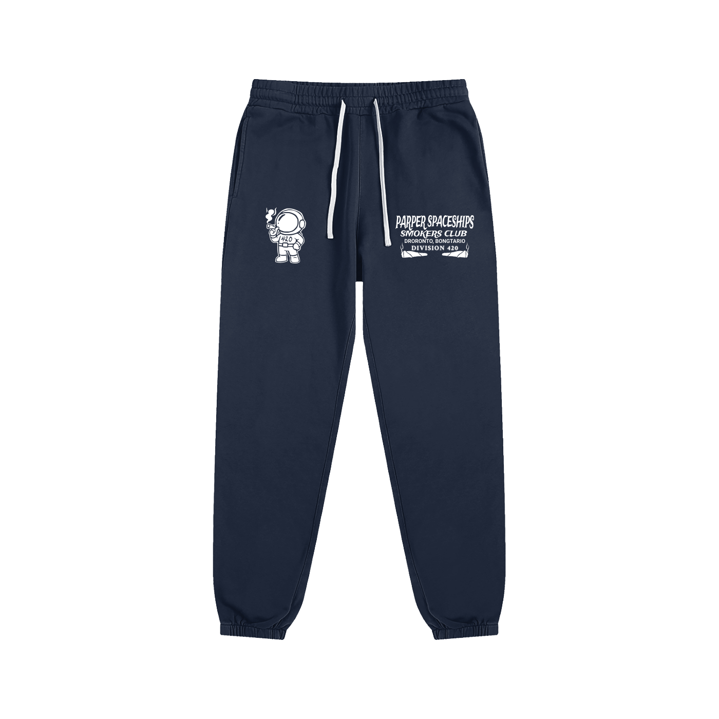 FLYWLKR "PAPER SPACESHIPS SMOKERS CLUB" Essential Sweatpants