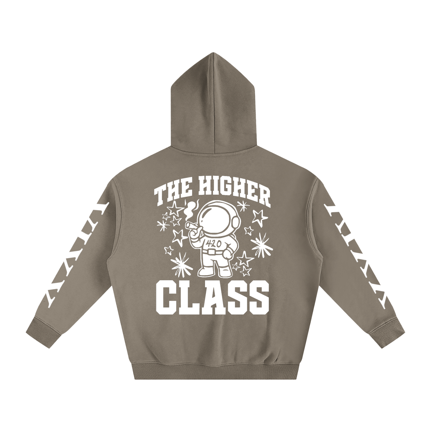 FLYWLKR "THE HIGH CLASS" Oversize Fleeced Hoodie