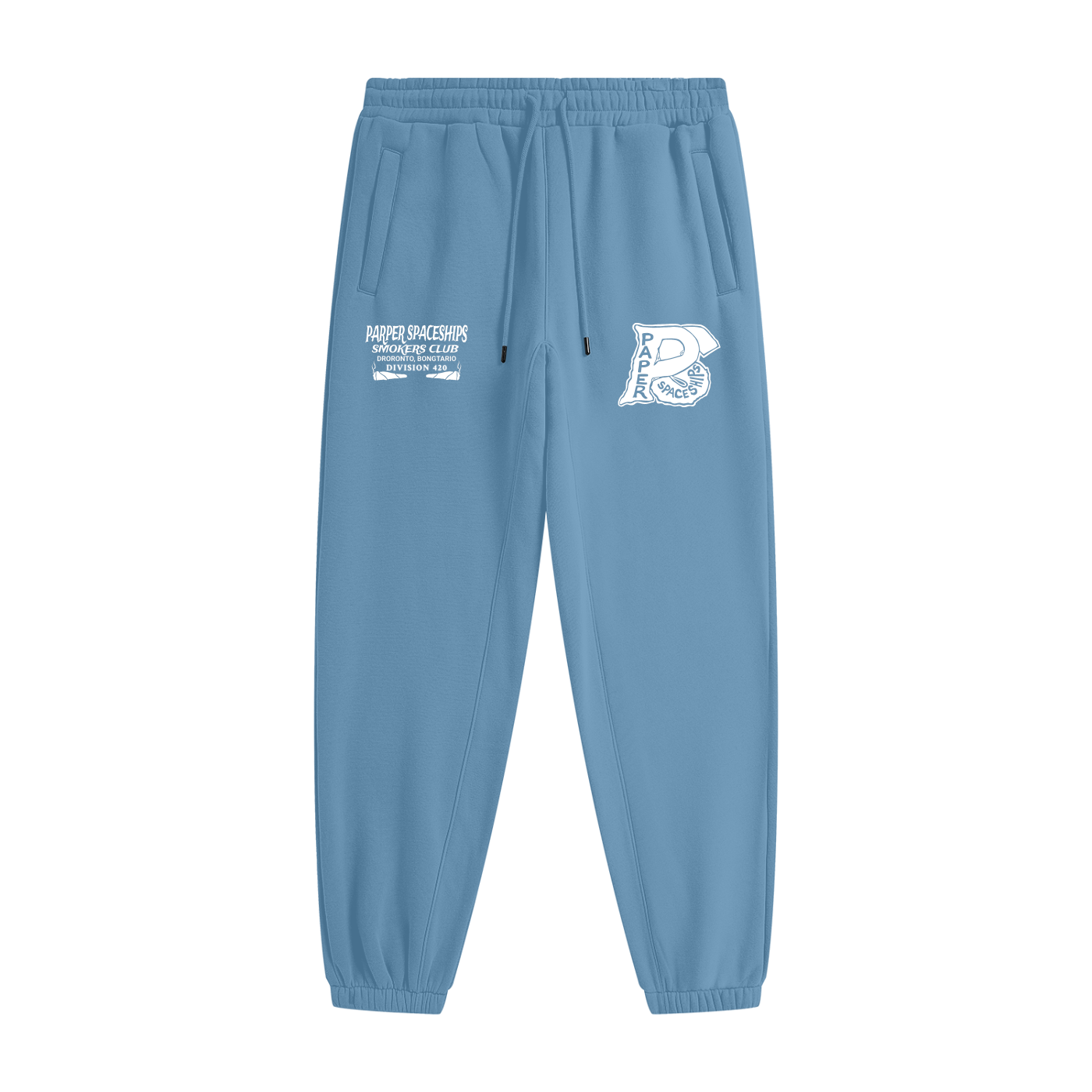 FLYWLKR "PAPER SPACESHIPS SMOKERS CLUB " Unisex Heavyweight Fleece Joggers