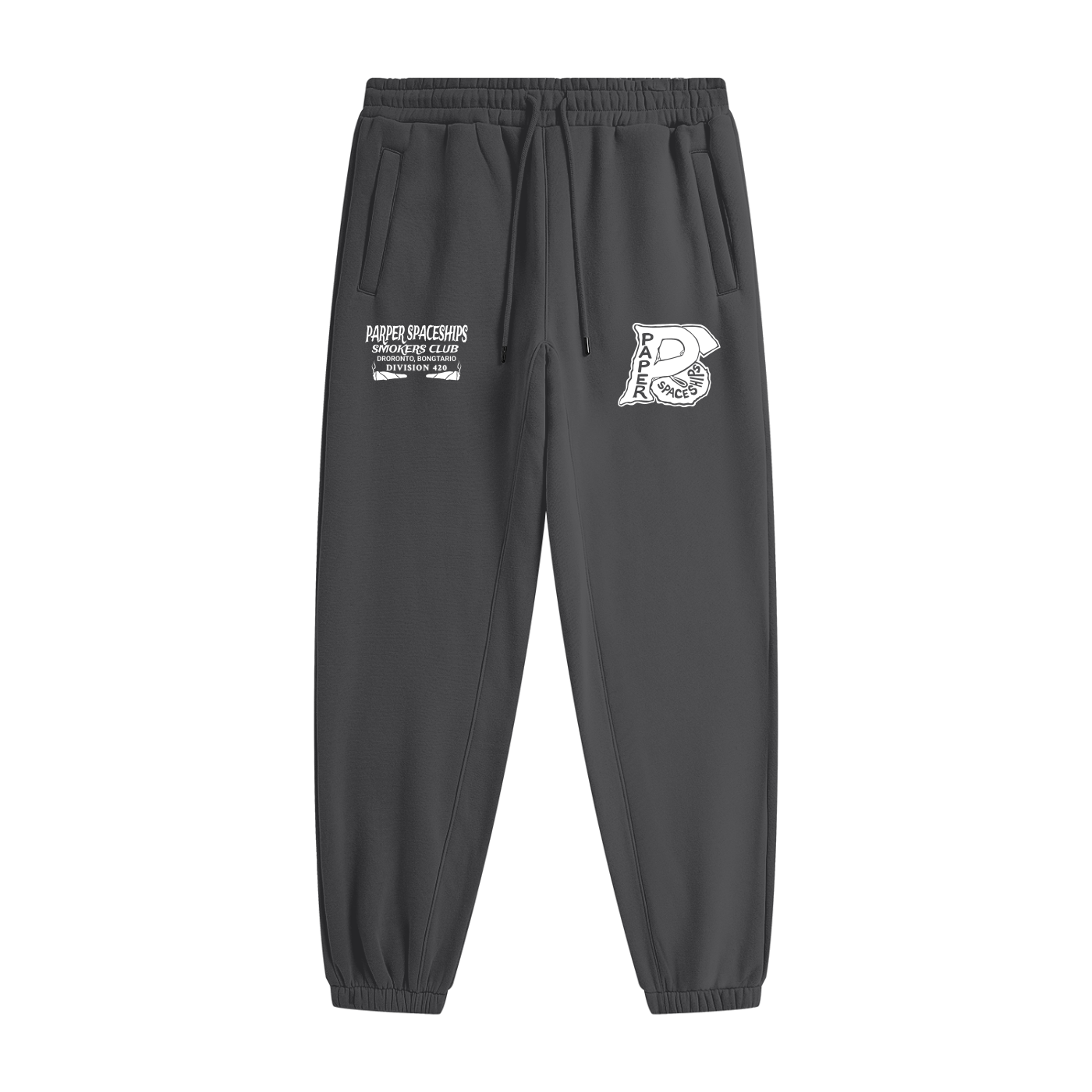 FLYWLKR "PAPER SPACESHIPS SMOKERS CLUB " Unisex Heavyweight Fleece Joggers