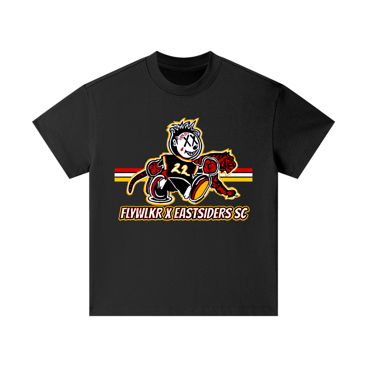 FLYWLKR X EASTSIDERS SC Pure Cotton Essential Kids T-Shirt