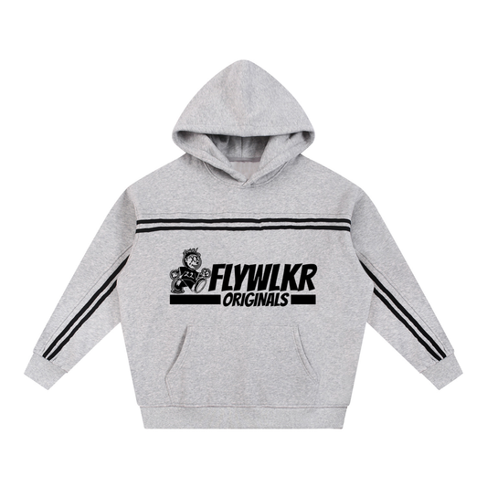 Sun Fade Contrast Tape Fleece Hoodie