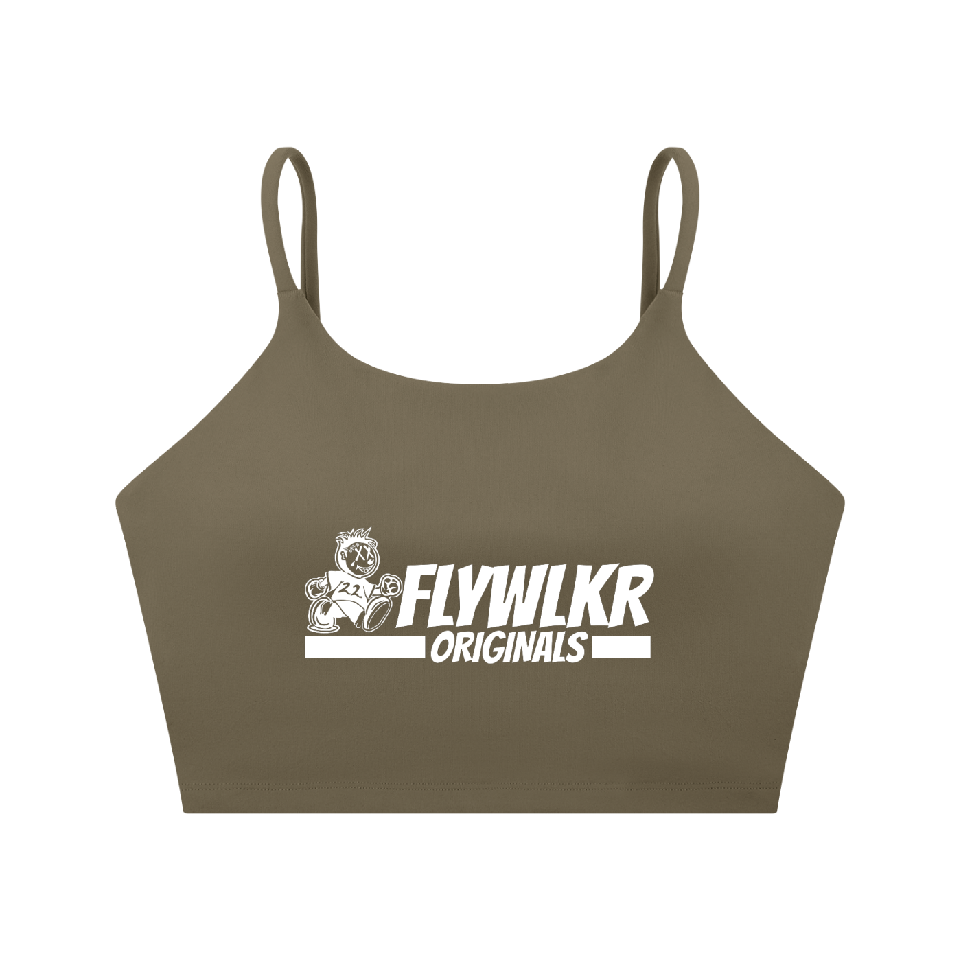 FLYWLKR "ORIGINALS" Spaghetti Strap Yoga Sports Bra