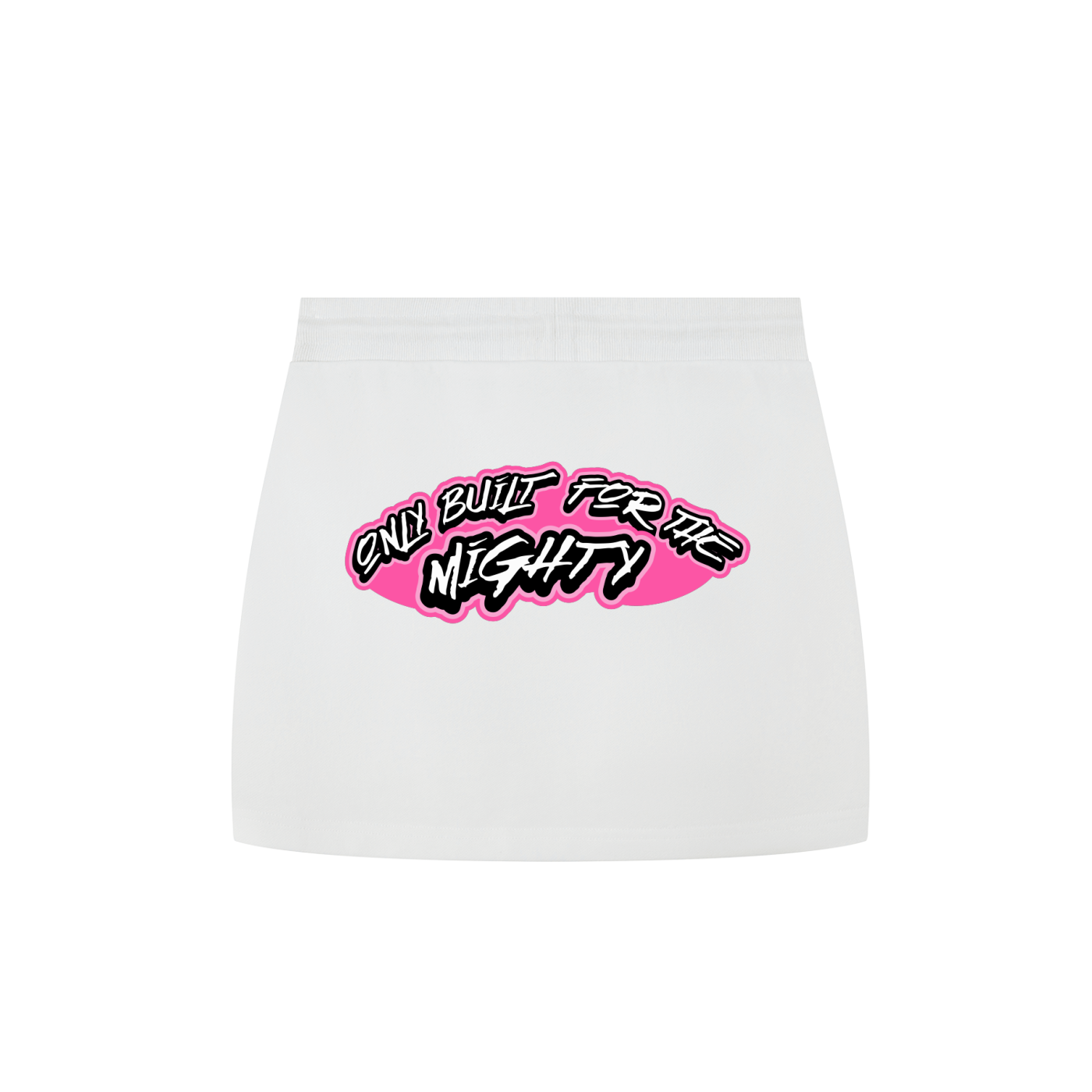 FLYWLKR ORIGINALS "PINK DIAMOND CLUB" Essential Drawstring Skirt