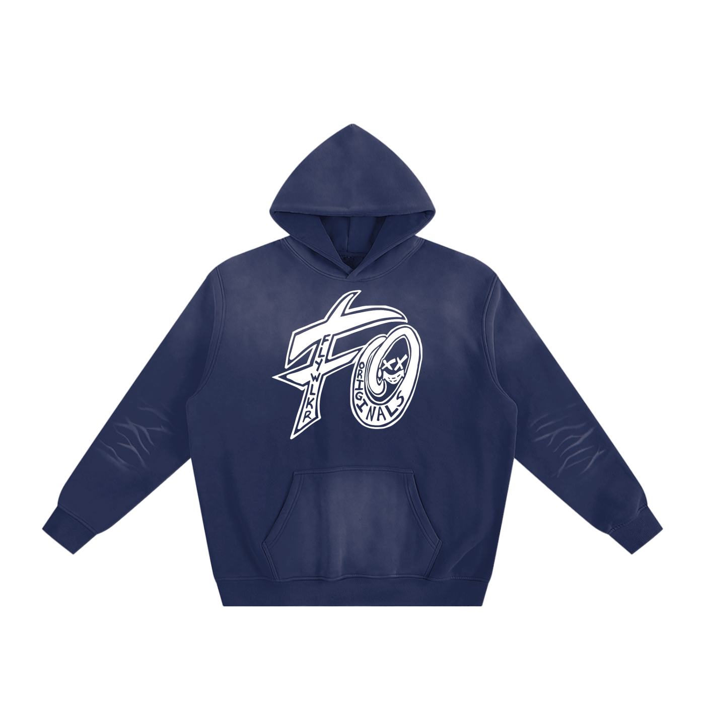 FLYWLKR "ORIGINALS" Sunfade Fleeced Hoodie