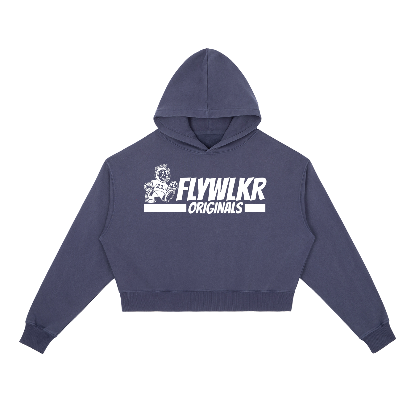 FLYWLKR "ORIGINALS" Vintage Washed Heavyweight Hoodie